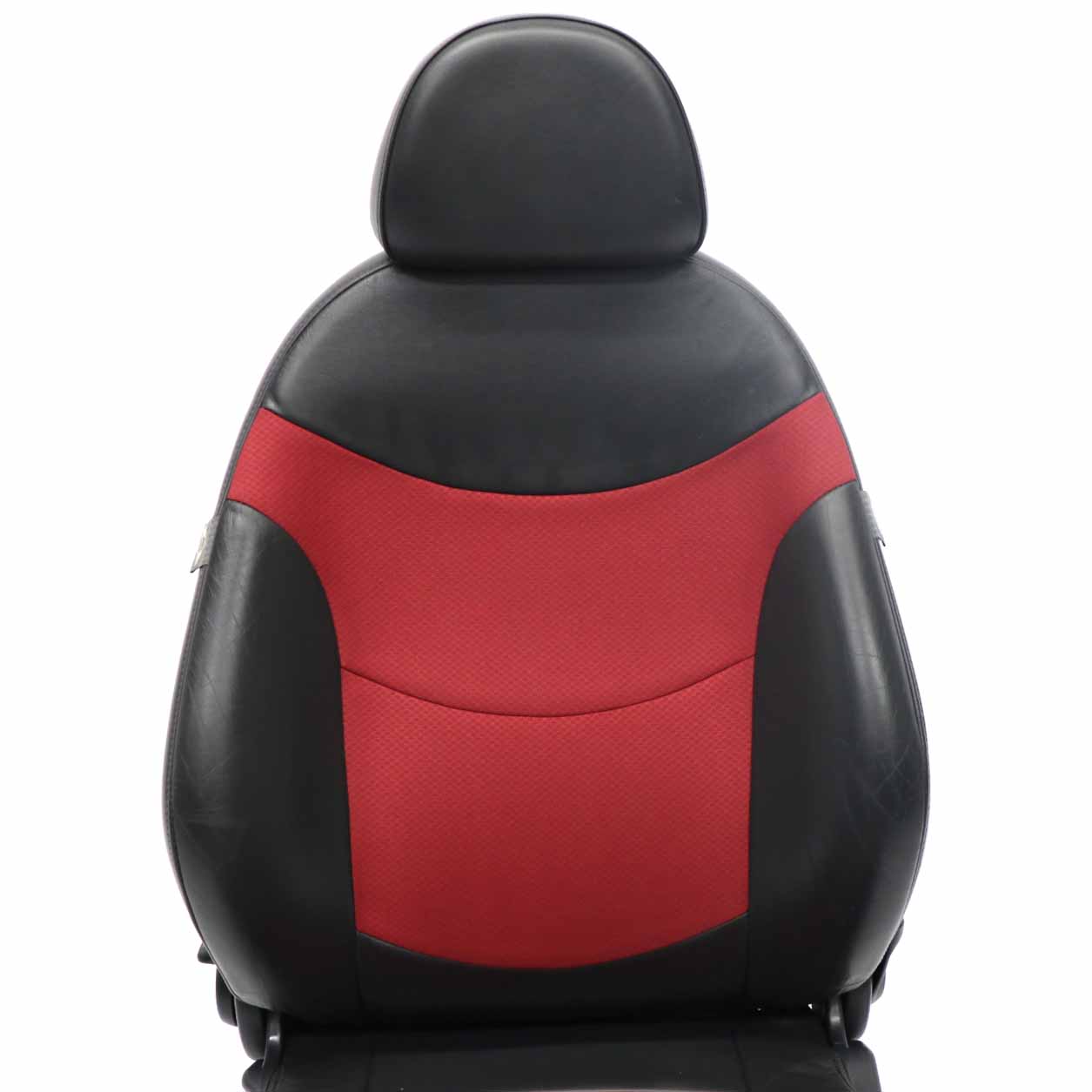 Mini Cooper One R50 R52 Cloth Fabric / Leather Front Left N/S Sport Seat Red