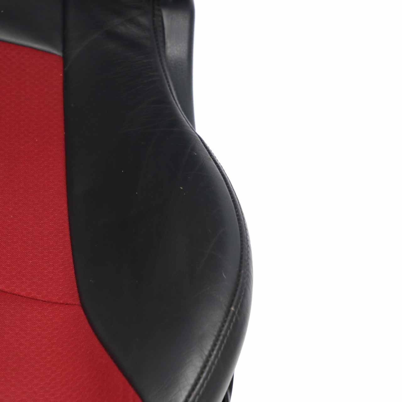 Mini Cooper One R50 R52 Cloth Fabric / Leather Front Left N/S Sport Seat Red