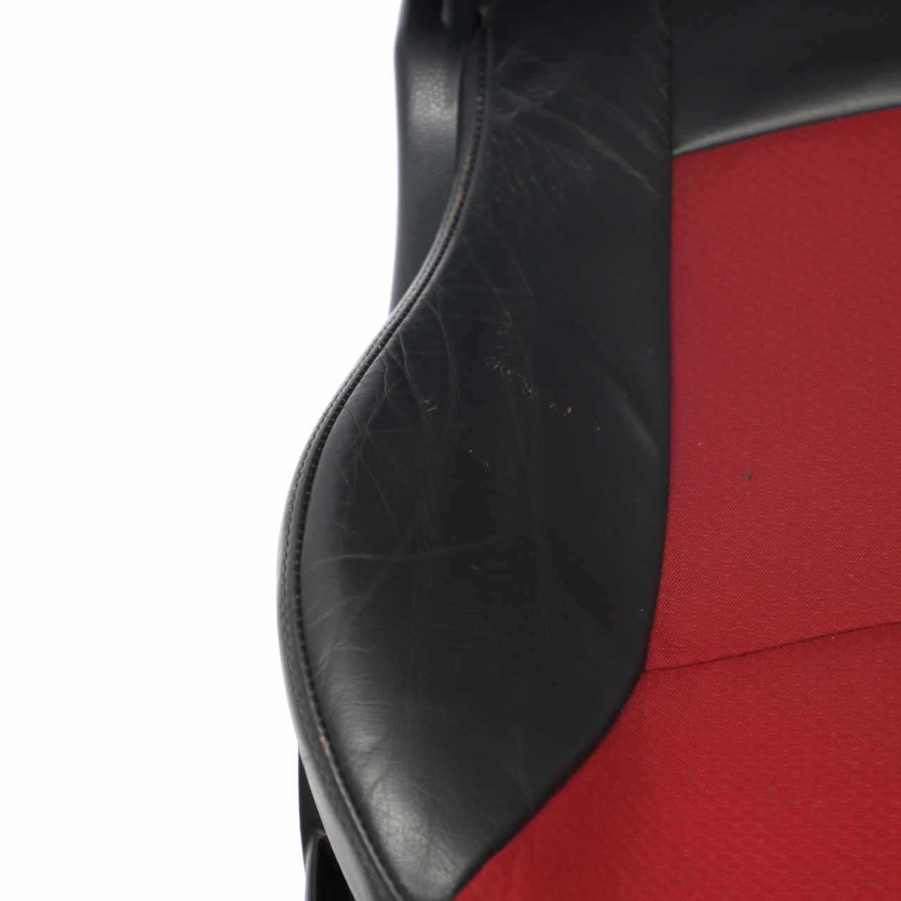 Mini Cooper One R50 R52 Cloth Fabric / Leather Front Right O/S Sport Seat Red