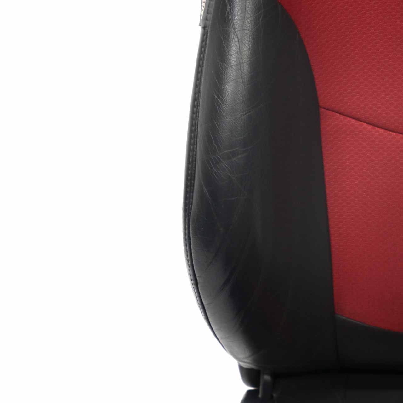 Mini Cooper One R50 R52 Cloth Fabric / Leather Front Right O/S Sport Seat Red