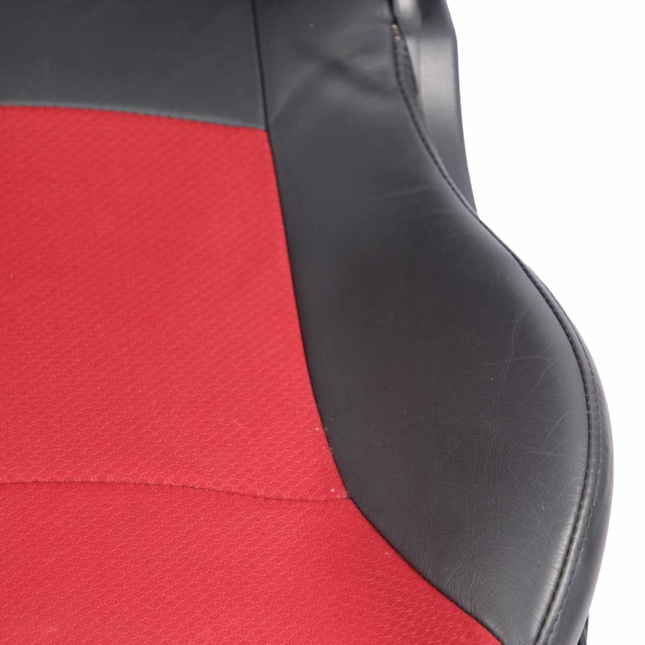 Seats Mini Cooper R50 R53 Cloth Leather Molette Red Set Interior Front Rear Seat