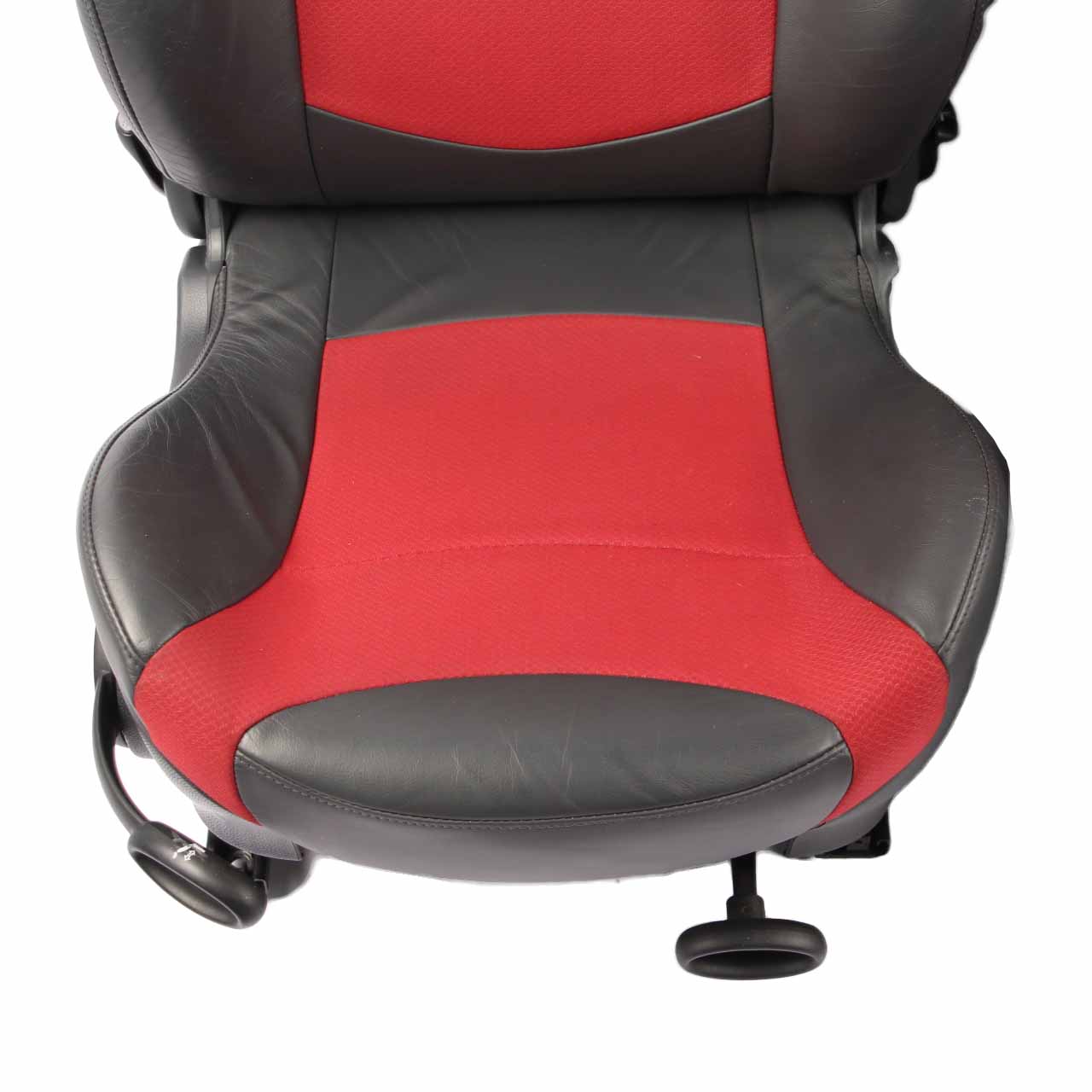 Seats Mini Cooper R50 R53 Cloth Leather Molette Red Set Interior Front Rear Seat