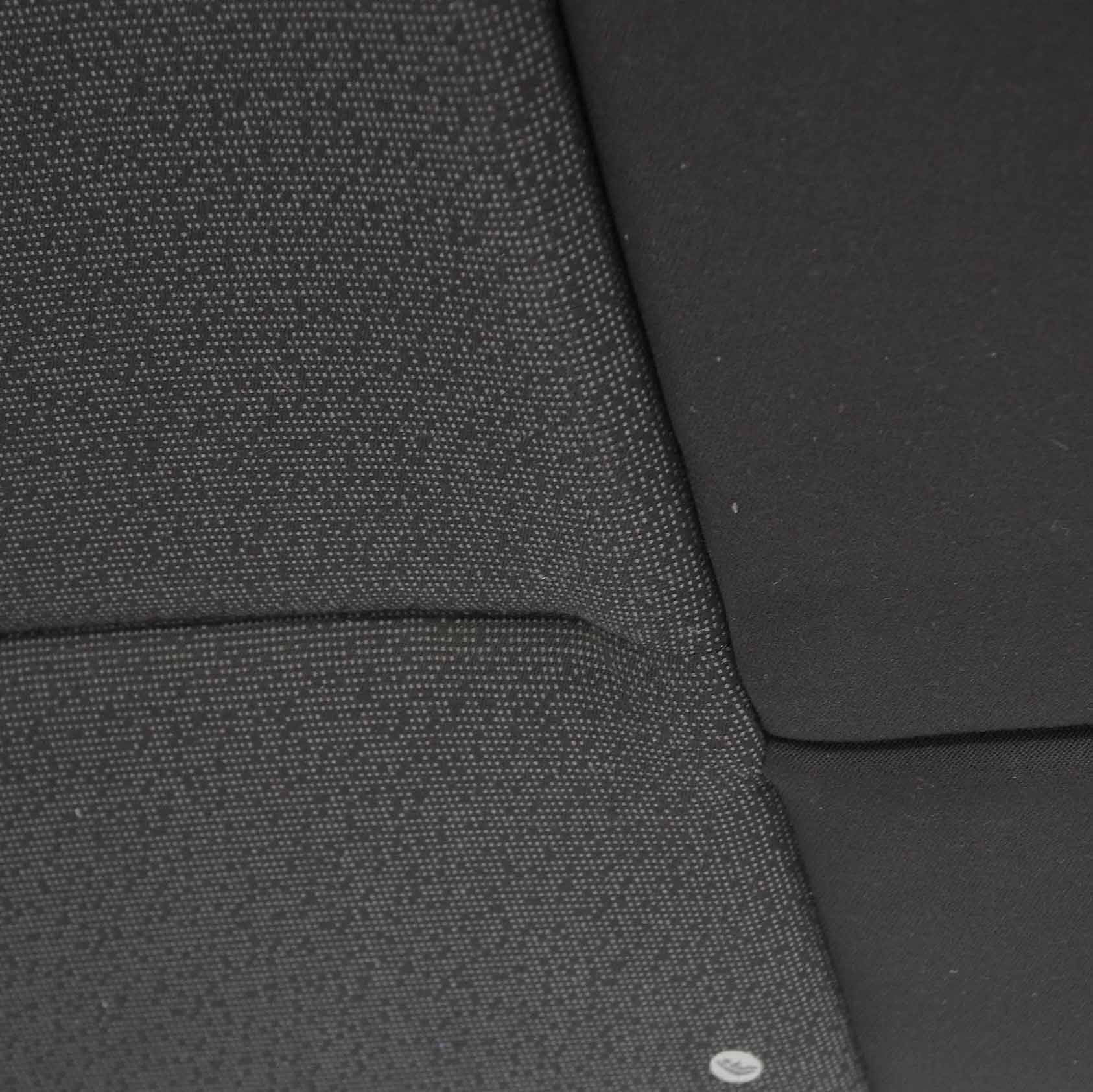 BMW E90 Backrest Rear Seat Bench Back Cover Cloth Fabric Linea Anthracite