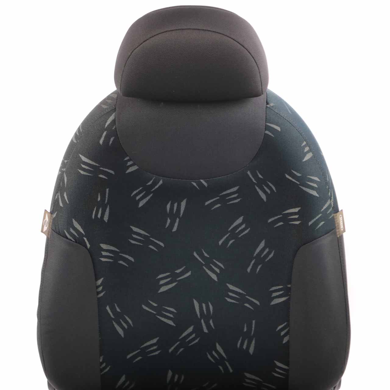 Mini Cabrio R52 Front Left N/S Seat Cloth Fabric Random Panther Black