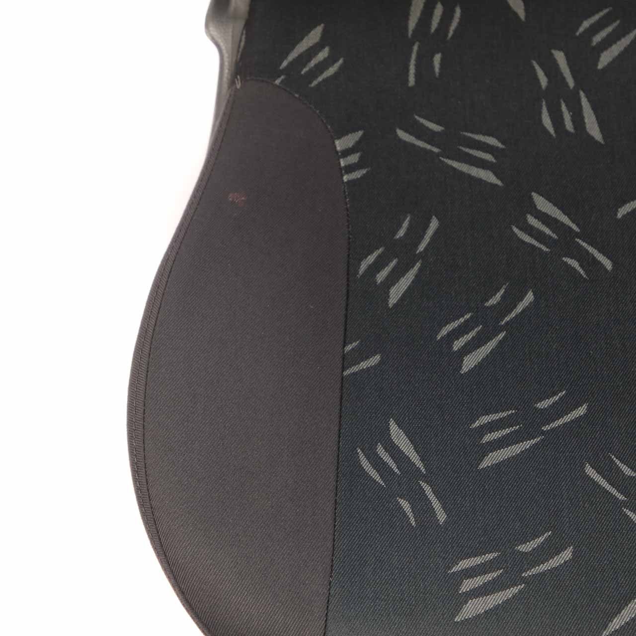 Mini Cabrio R52 Front Left N/S Seat Cloth Fabric Random Panther Black