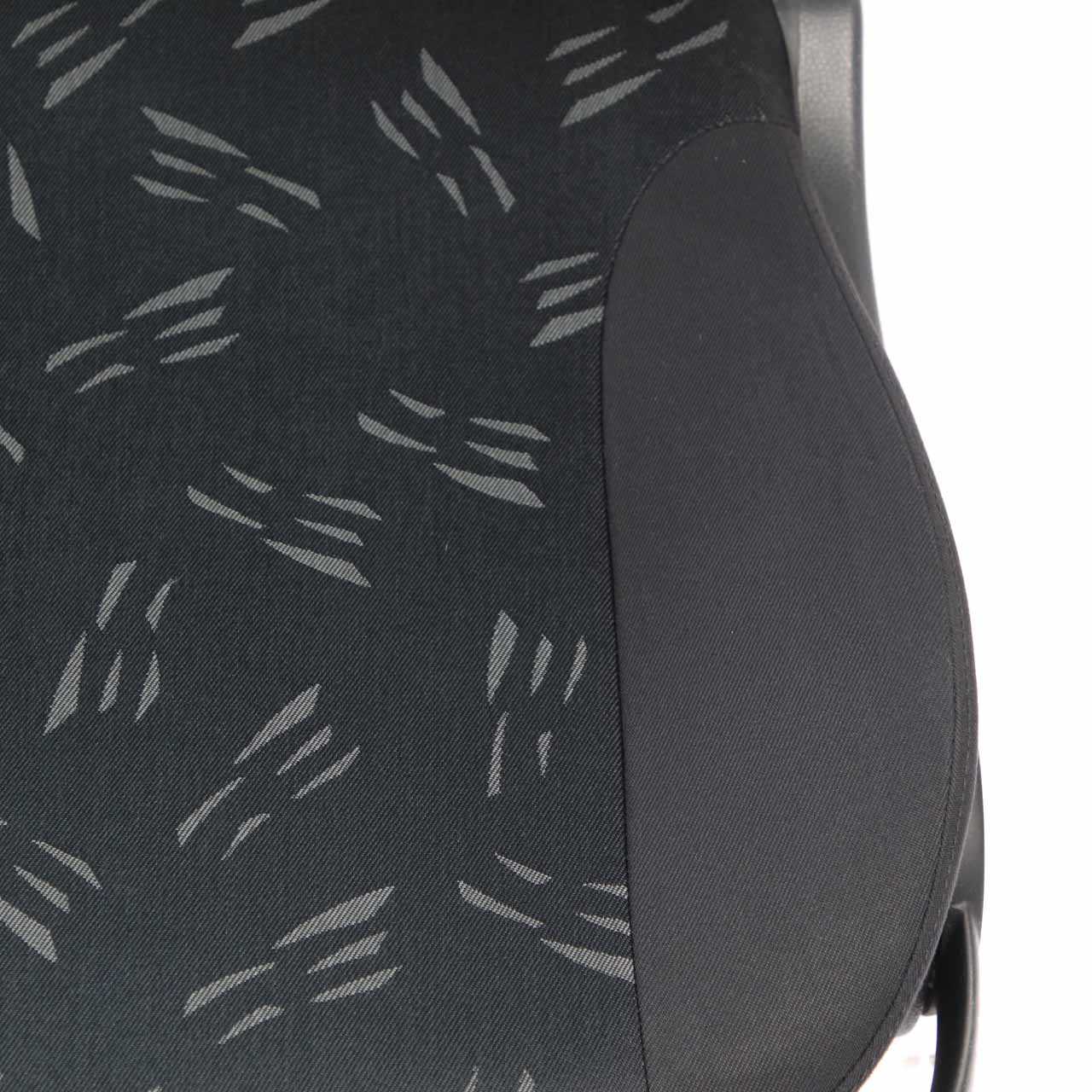 Mini Cabrio R52 Front Left N/S Seat Cloth Fabric Random Panther Black