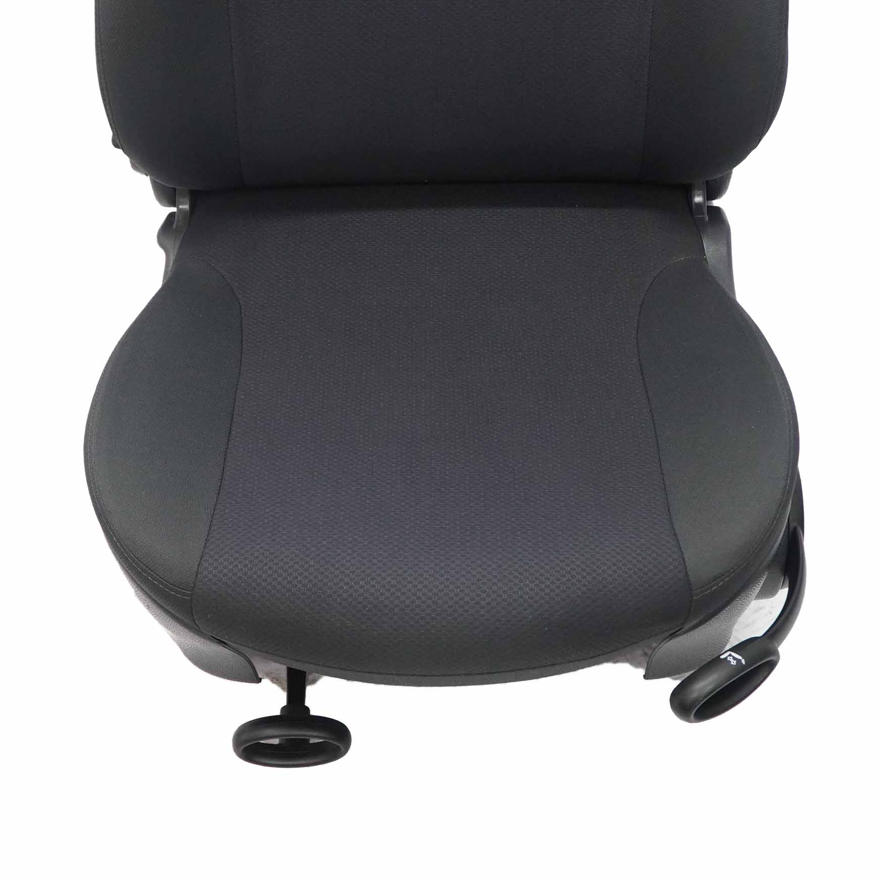 Mini Cooper R50 R52 Front Left N/S Cloth Fabric Molette Seat Panther Black