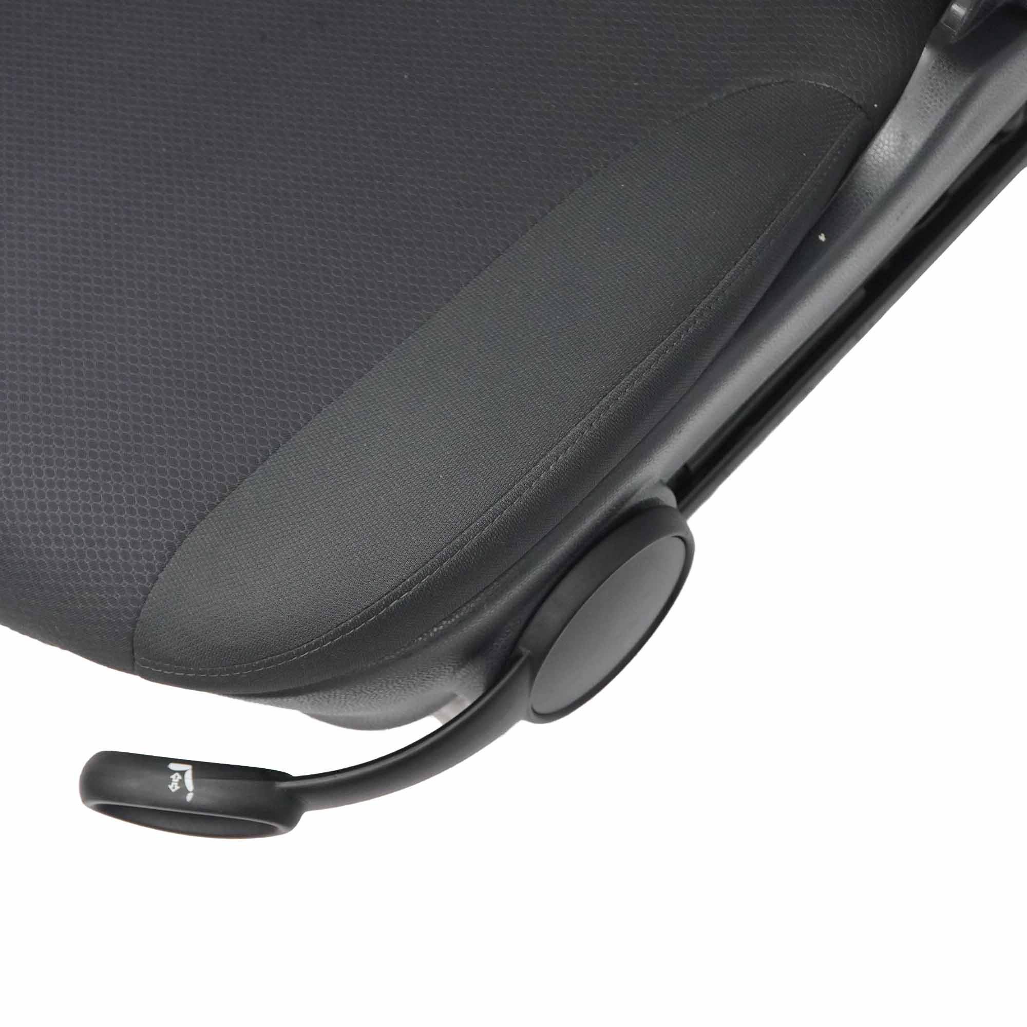 Mini Cooper R50 R52 Front Left N/S Cloth Fabric Molette Seat Panther Black