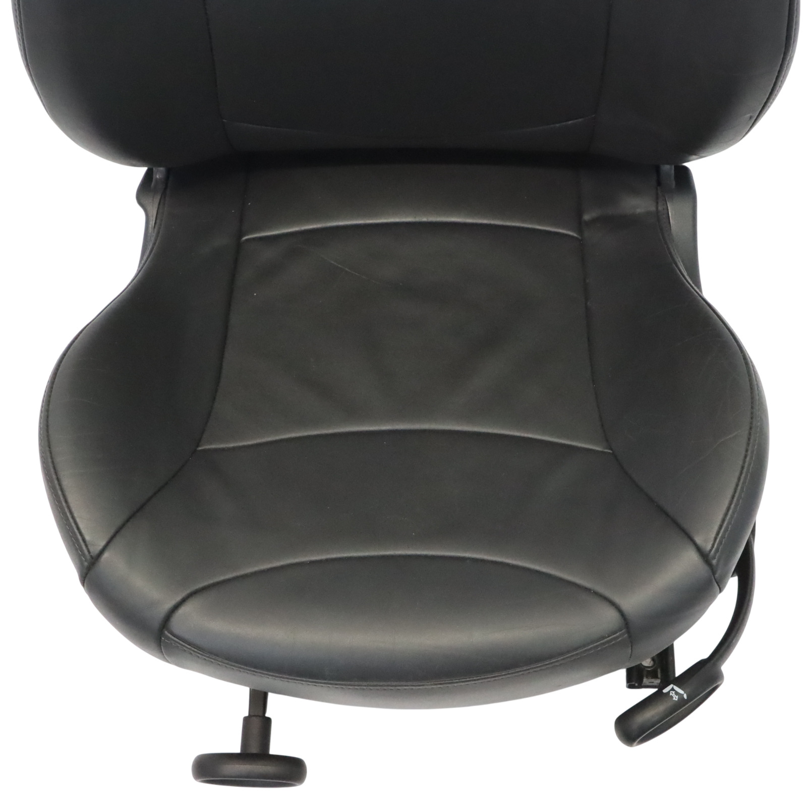 Mini Cooper One R50 R53 Sport Seat Front Left N/S Leather Gravity Panther Black