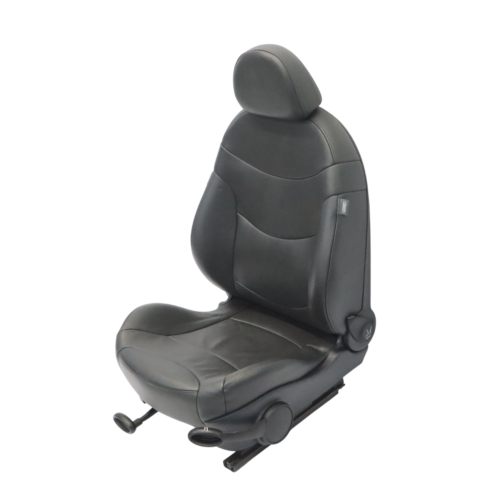 Mini Cooper One R50 R53 Sport Seat Front Left N/S Leather Gravity Panther Black