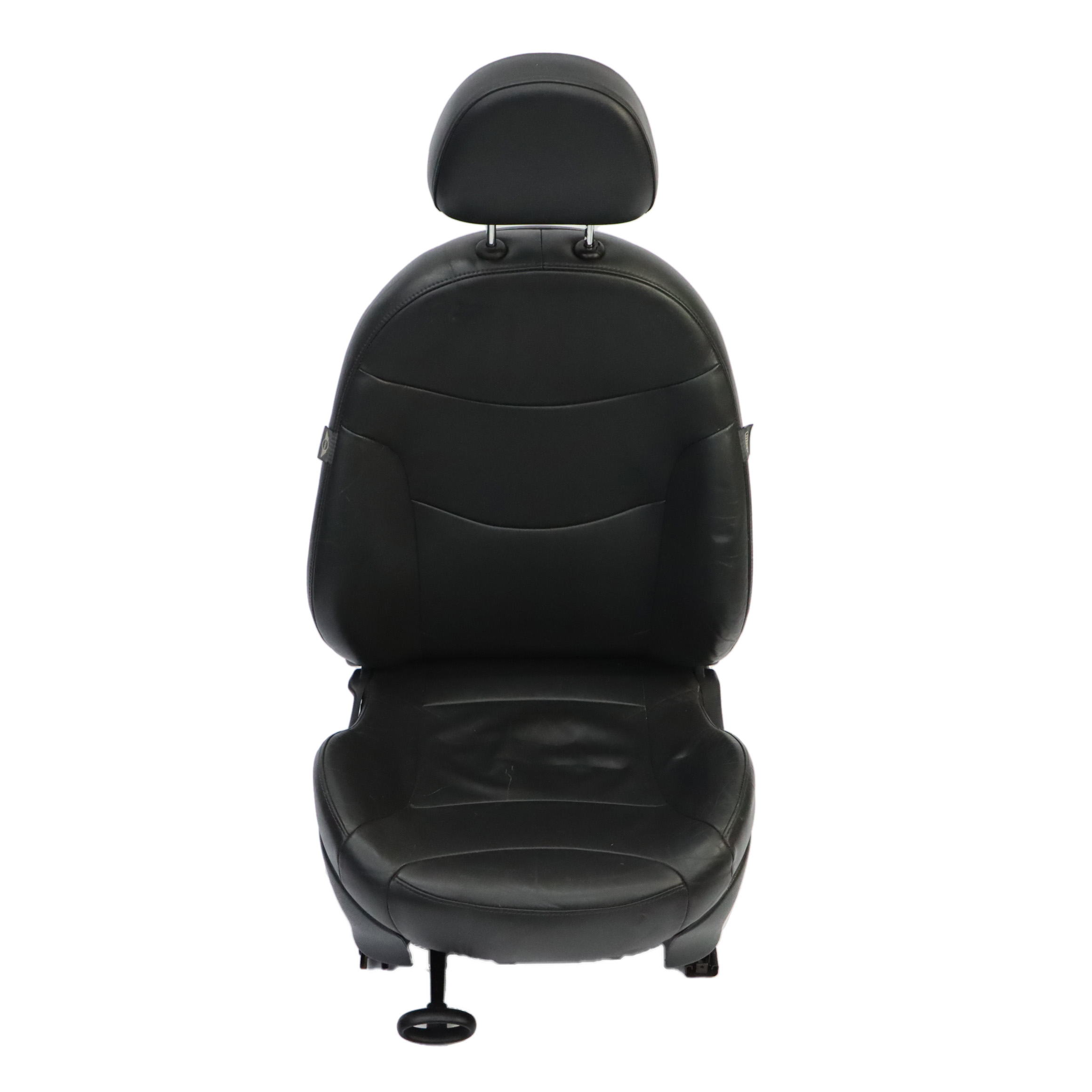 Mini Cooper One R50 R53 Sport Seat Front Left N/S Leather Gravity Panther Black