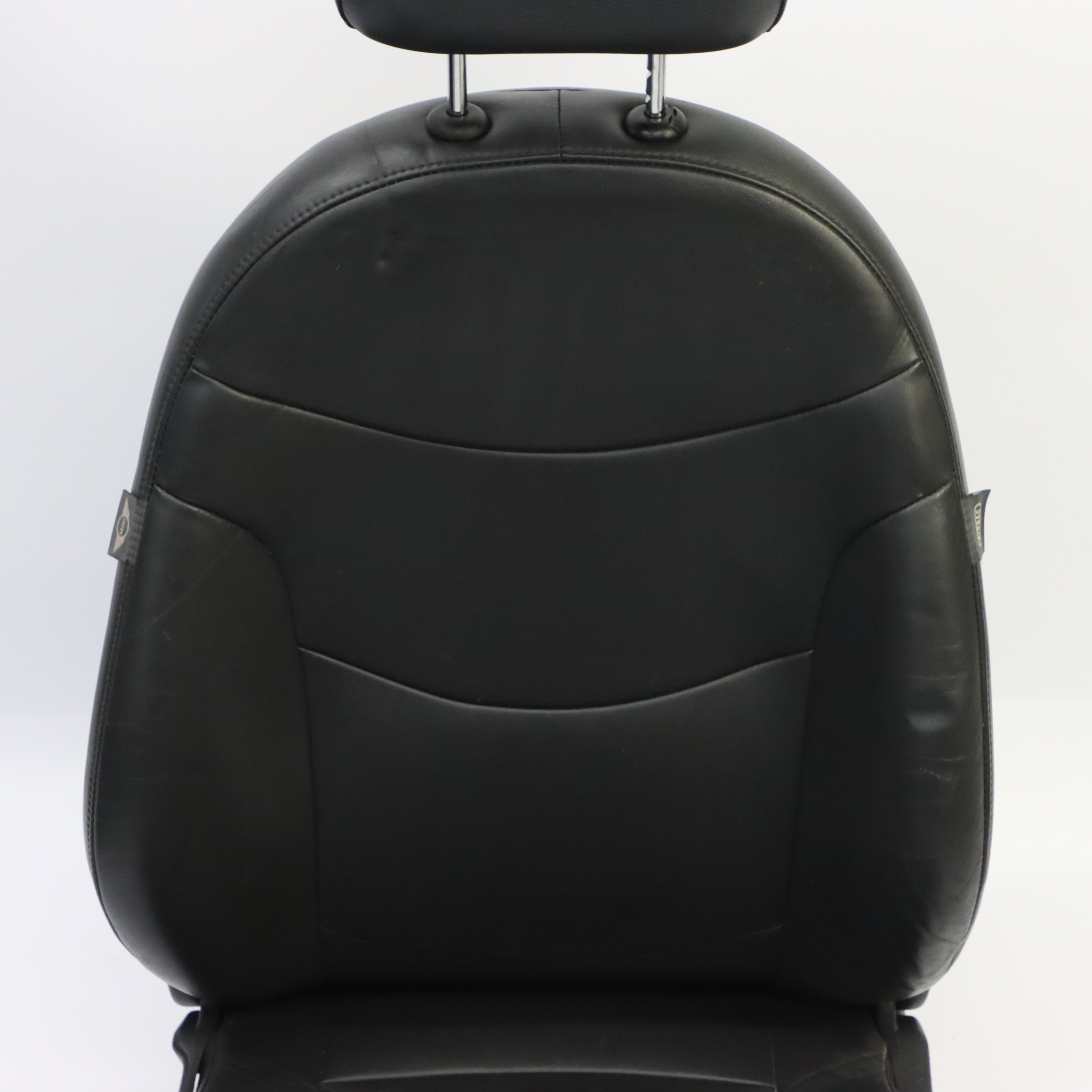 Mini Cooper One R50 R53 Sport Seat Front Left N/S Leather Gravity Panther Black