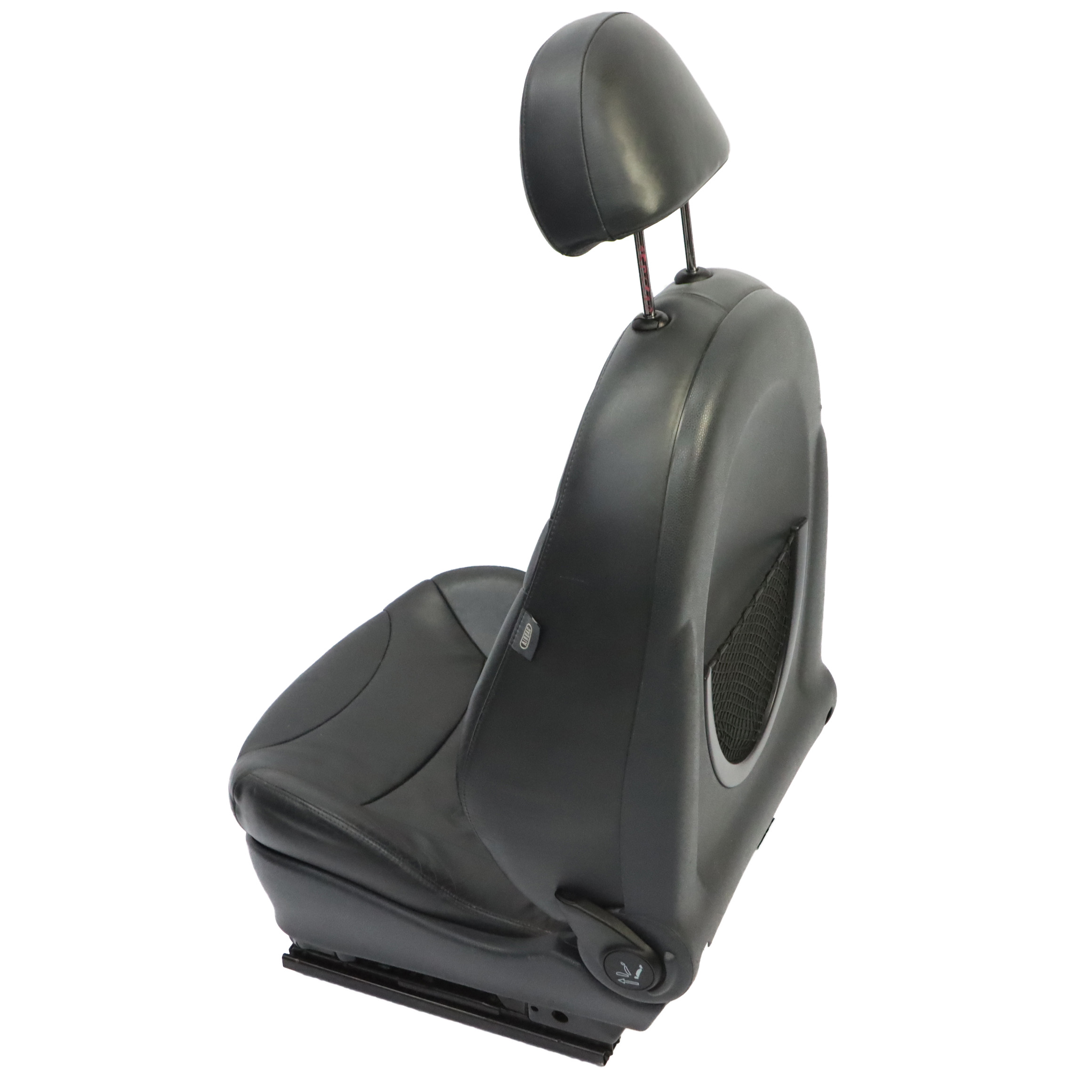 Mini Cooper One R50 R53 Sport Seat Front Left N/S Leather Gravity Panther Black