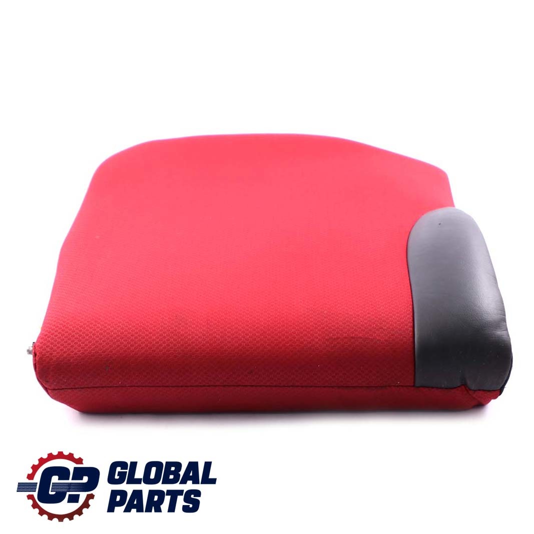 BMW Mini Cabrio R52 Rear Right O/S Seat Backrest Cloth Leather Tartan Red