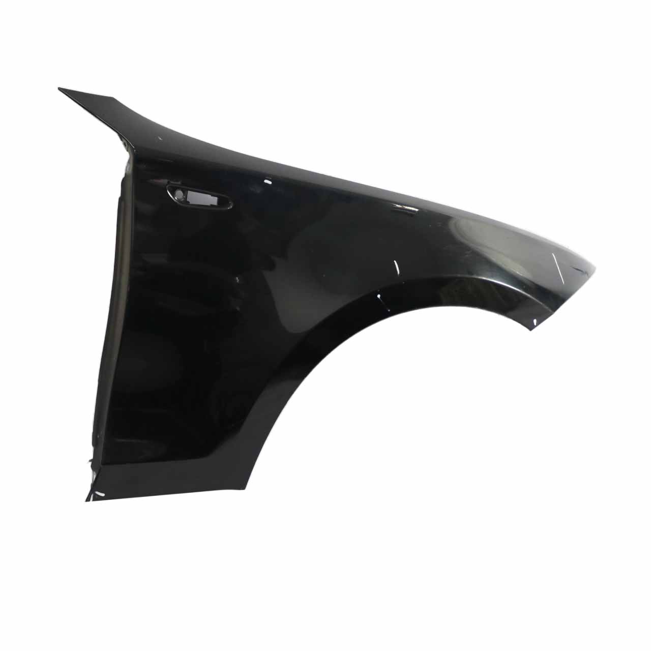 BMW E81 E87 Side Wing Panel Fender Front Right O/S Schwarz 2 Black - 668