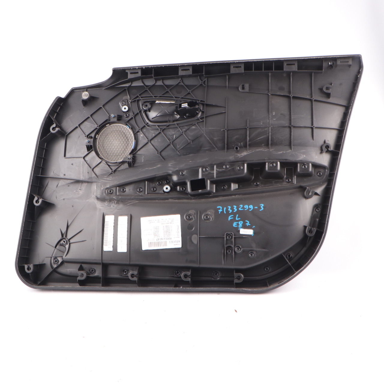 BMW E87 Door Card Front Left N/S Trim Panel Black Folienteil Black