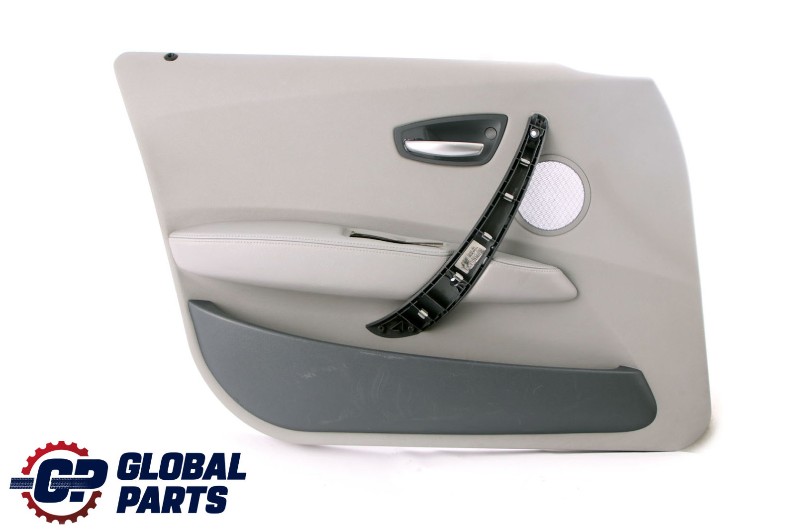 BMW 1 E87 Door Card Trim Panel Front Left N/S Leather Alaskagrau Alaska Grey