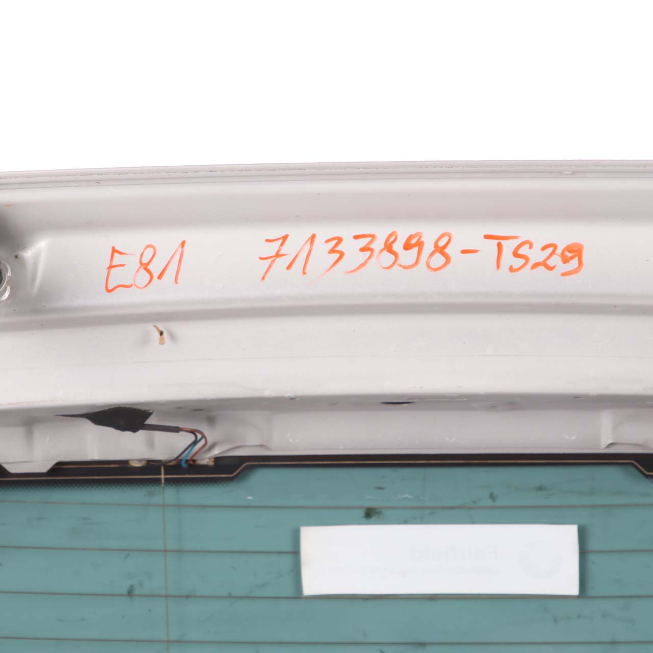 BMW E81 E87 Trunk Lid Tailgate Boot Lid Titansilber Titan Silver - 354