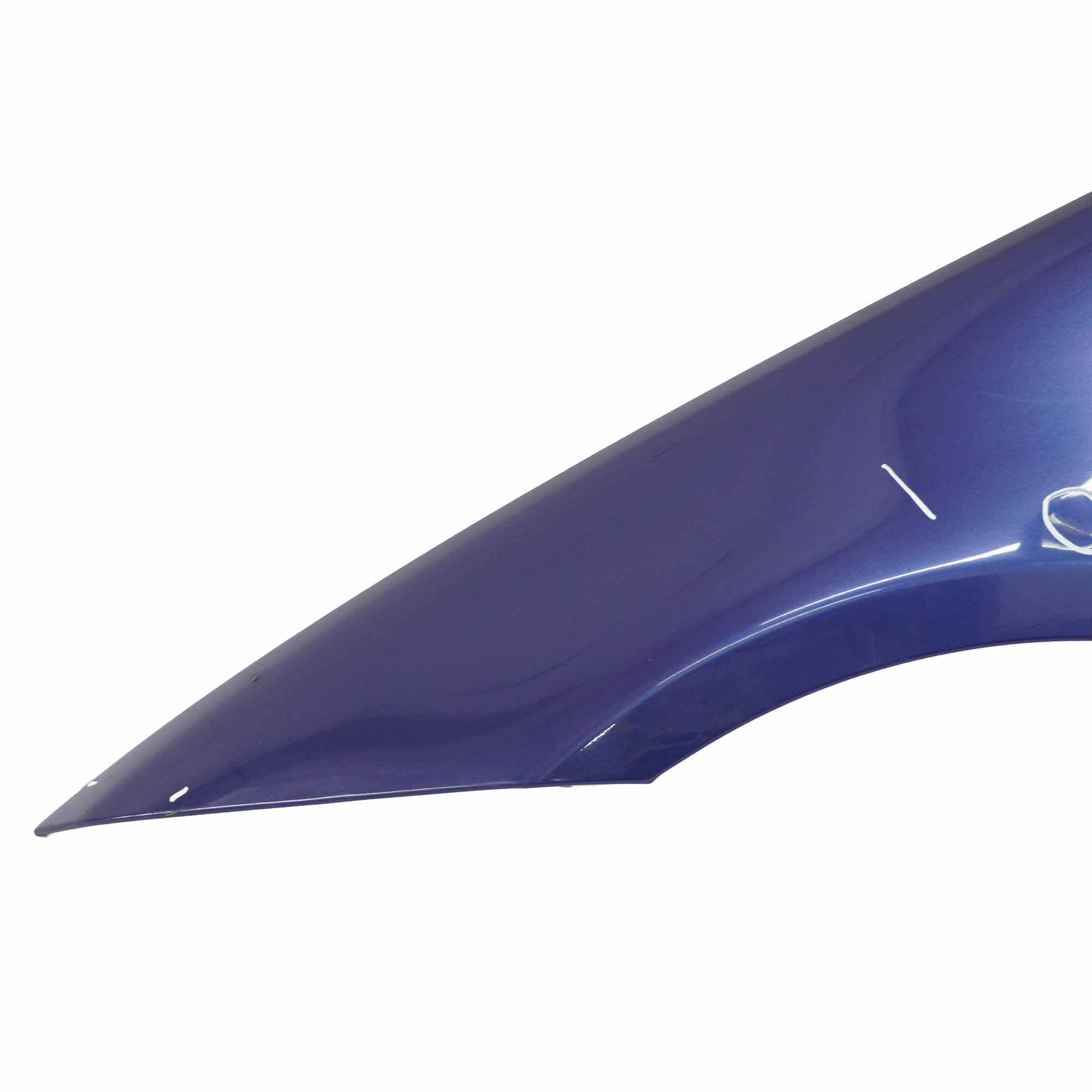 BMW E90 E91 Side Panel Fender Wing Front Left N/S Montegoblau Blue - A51