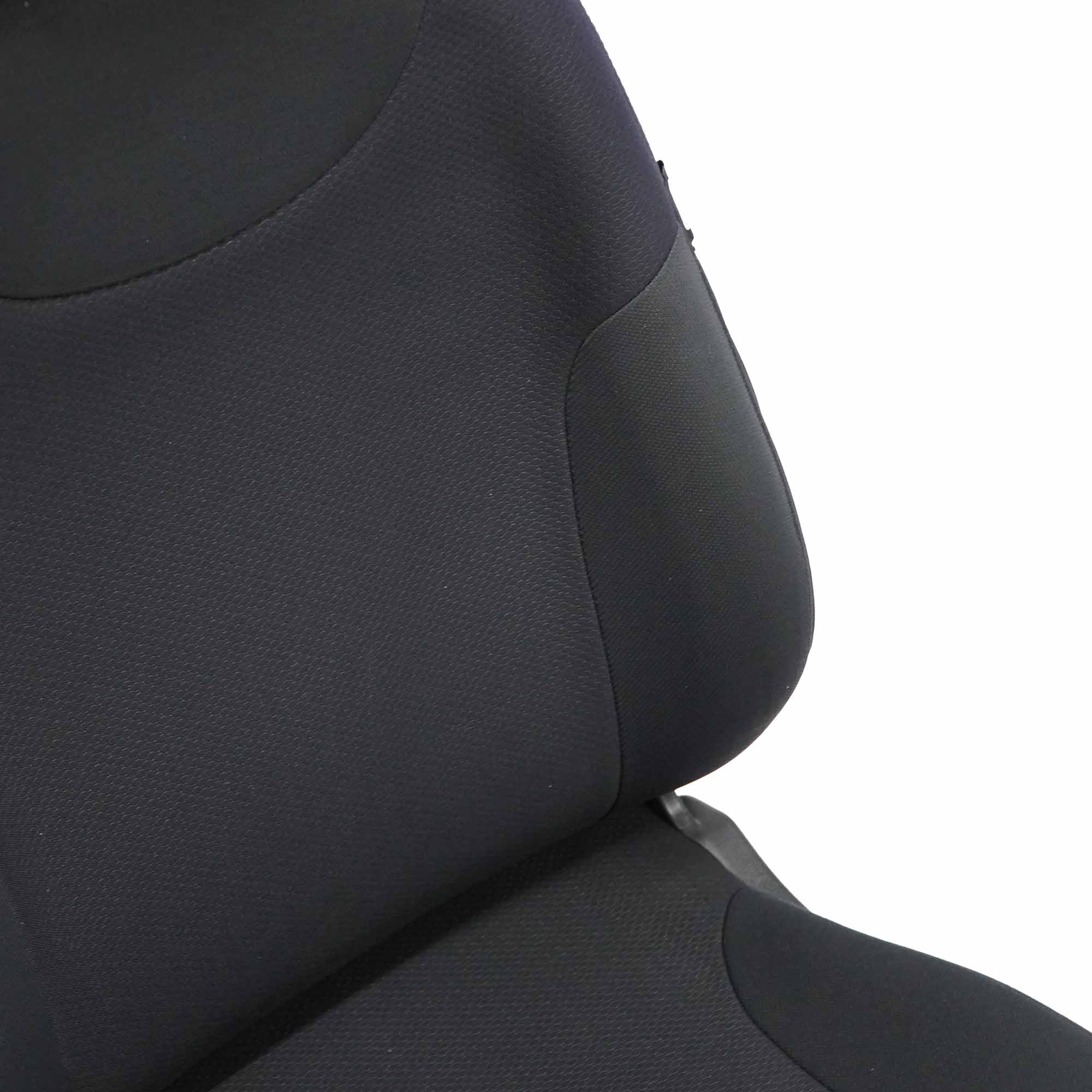 Mini Cooper R50 Front Left N/S Cloth Fabric Molette Seat Panther Black