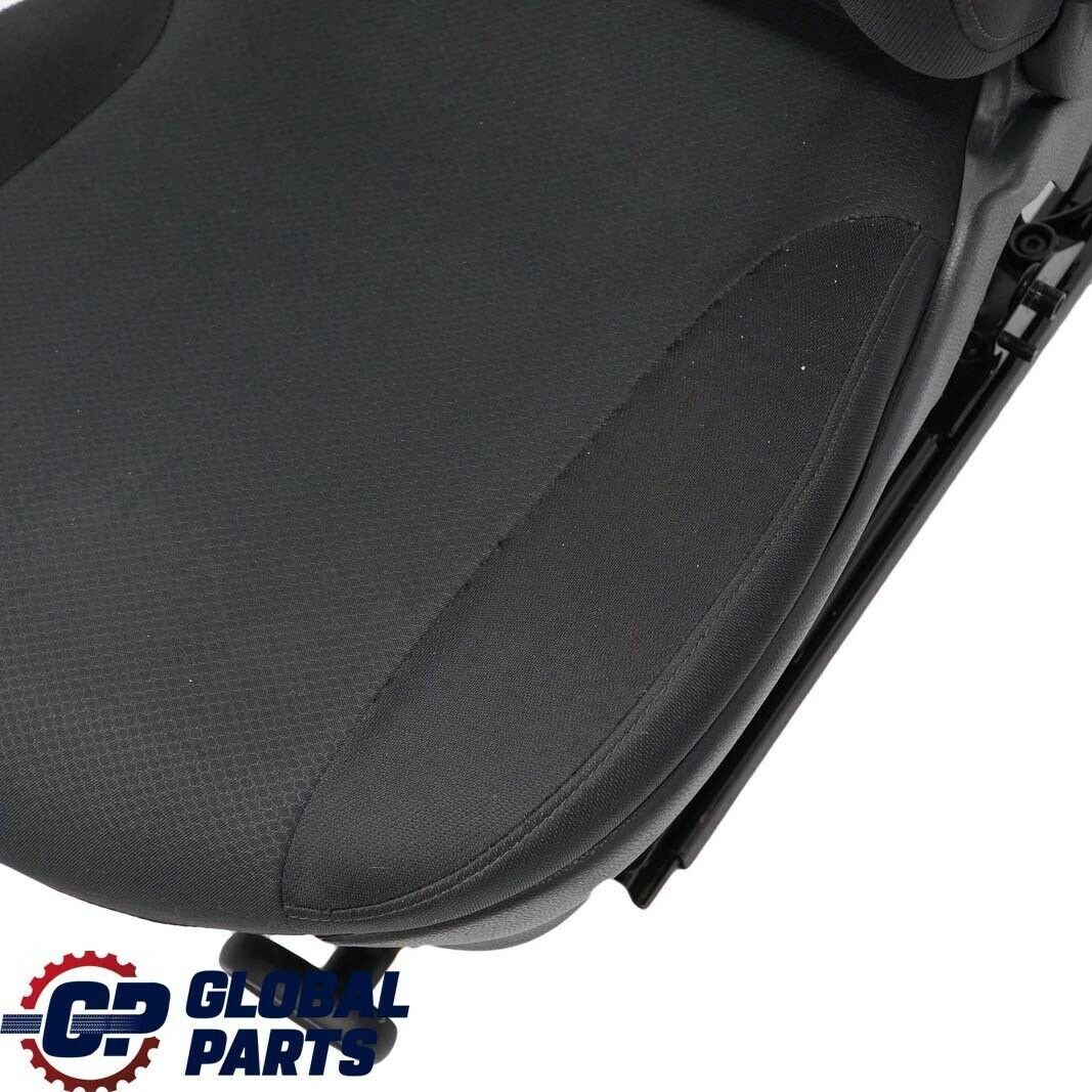 Mini Cooper One R50 Front Right O/S Cloth Fabric Molette Seat Panther Black