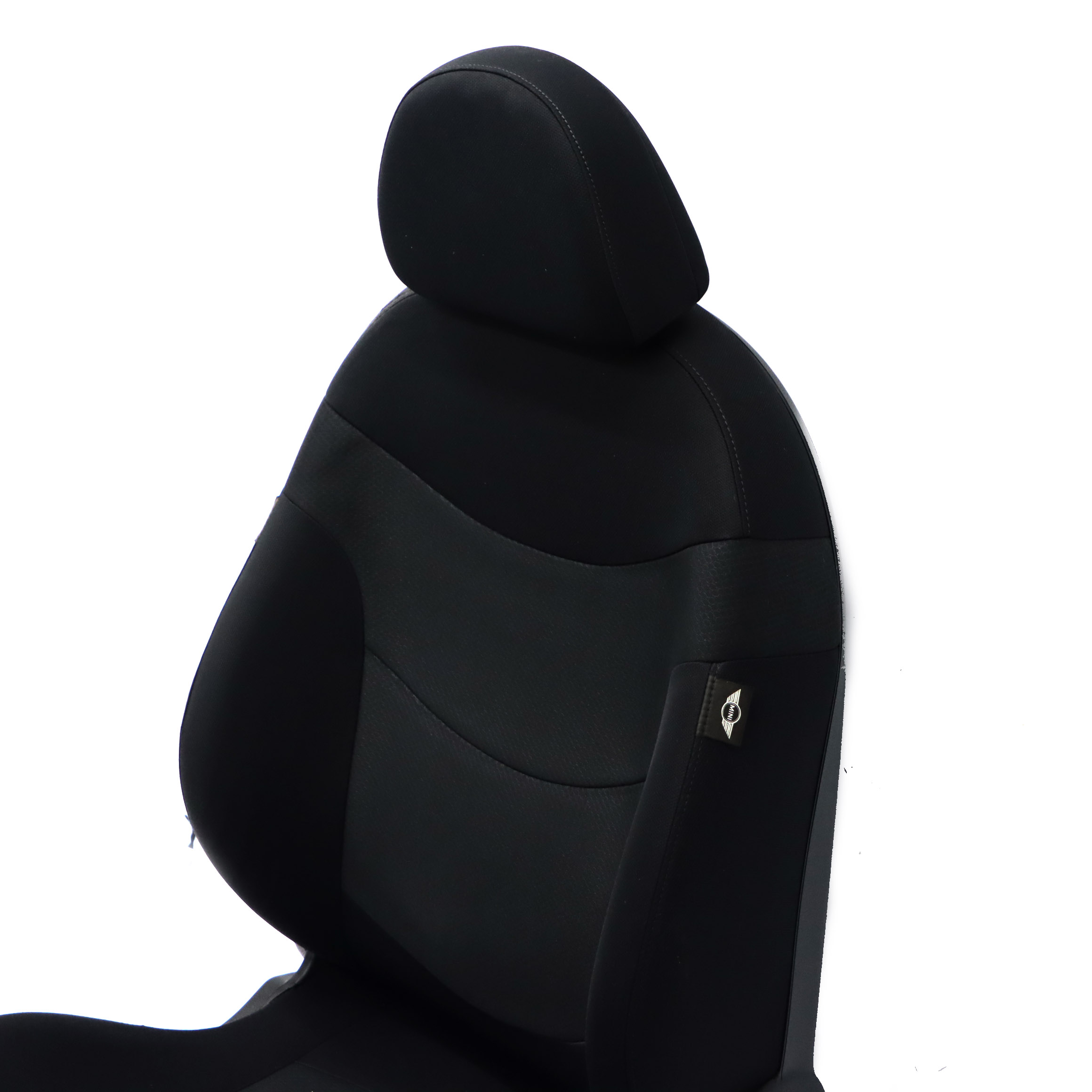 Mini Cooper One R50 Front Right O/S Cloth Fabric Sport Seat Panther Black