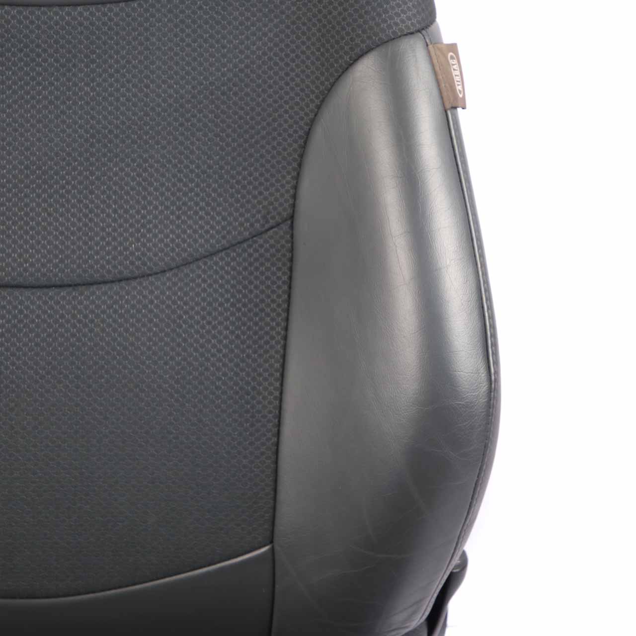 Front Seat Mini Cooper One R50 Fabric / Leather Molette Left N/S Cloth Sport