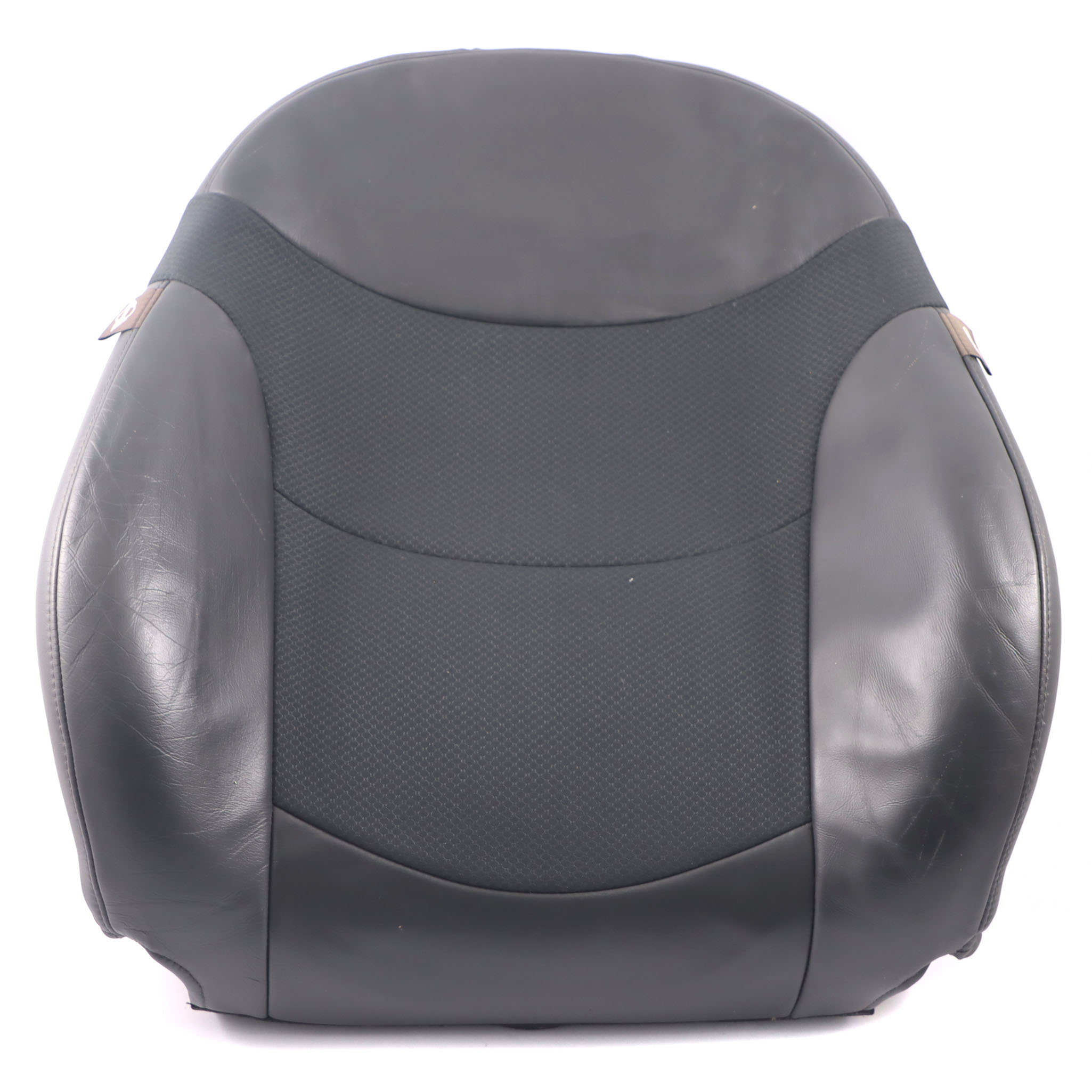 Mini R50 Front Left Sport Seat N/S Half Leather Molette Backrest Cover Black