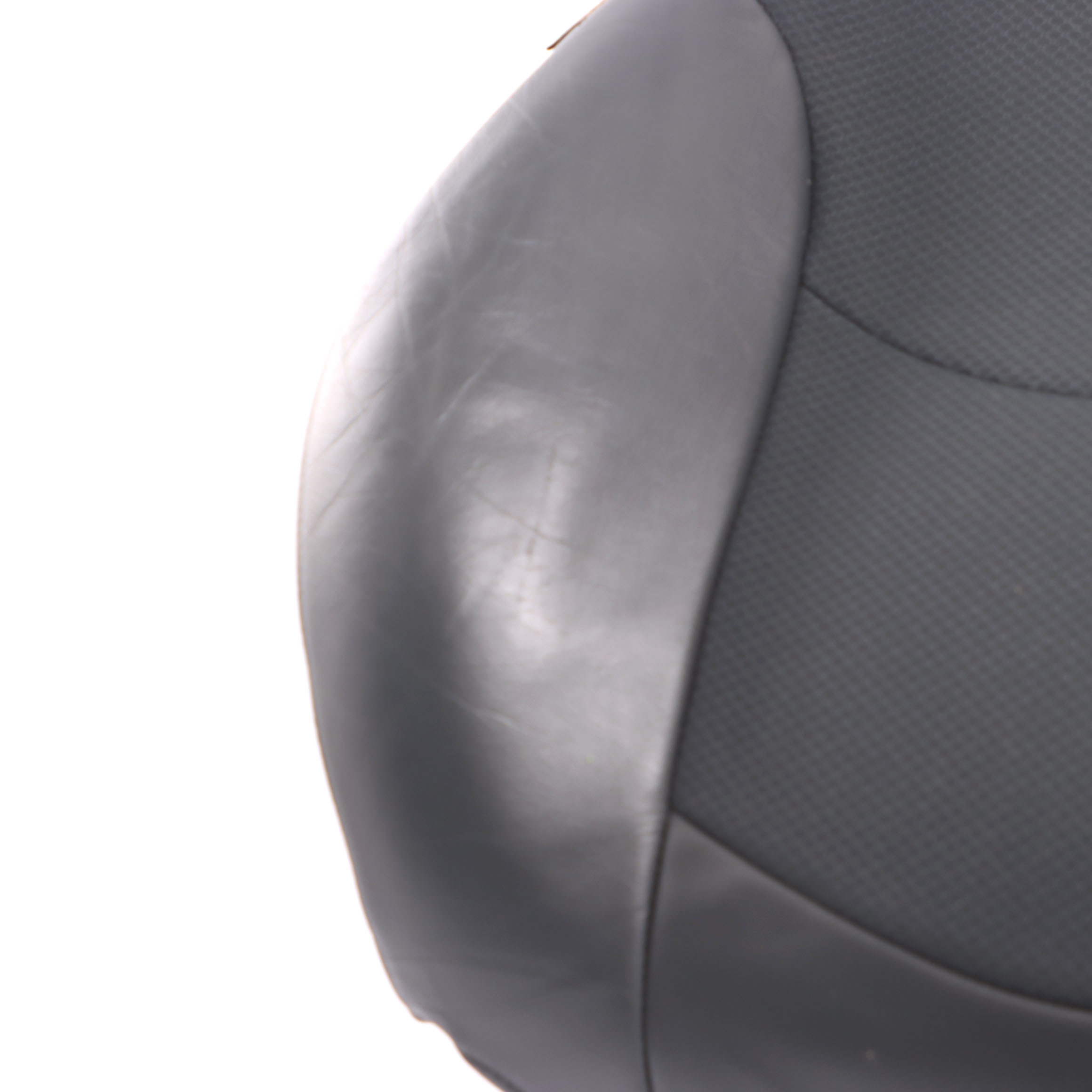 Mini R50 Front Left Sport Seat N/S Half Leather Molette Backrest Cover Black