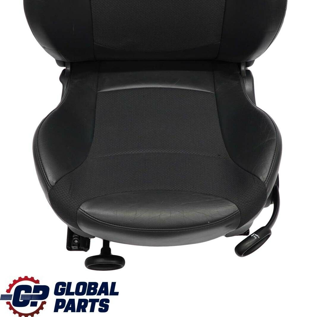 Mini Cooper One R50 Fabric / Leather Front Left N/S Cloth Sport Seat Black