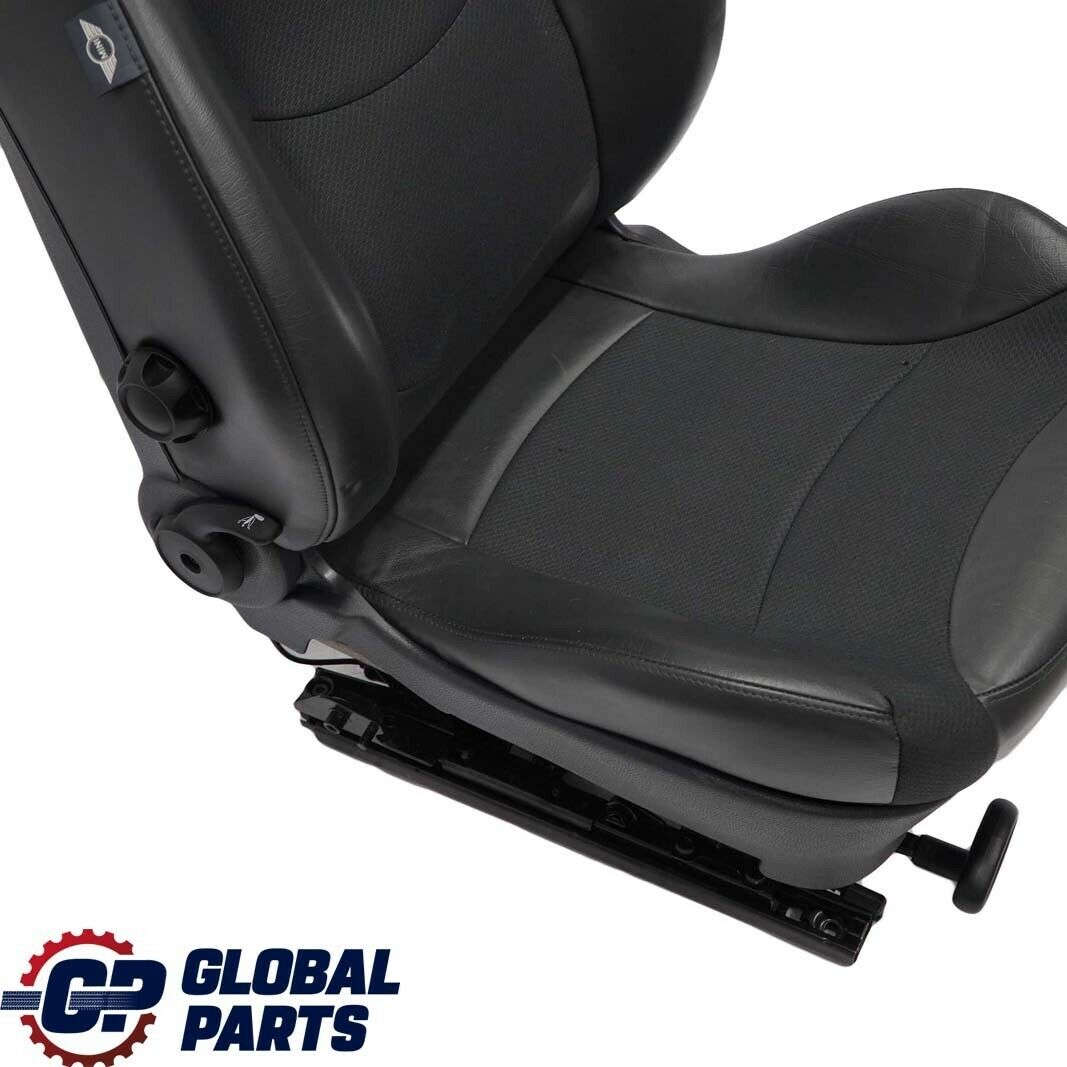 Mini Cooper One R50 Fabric / Leather Front Left N/S Cloth Sport Seat Black