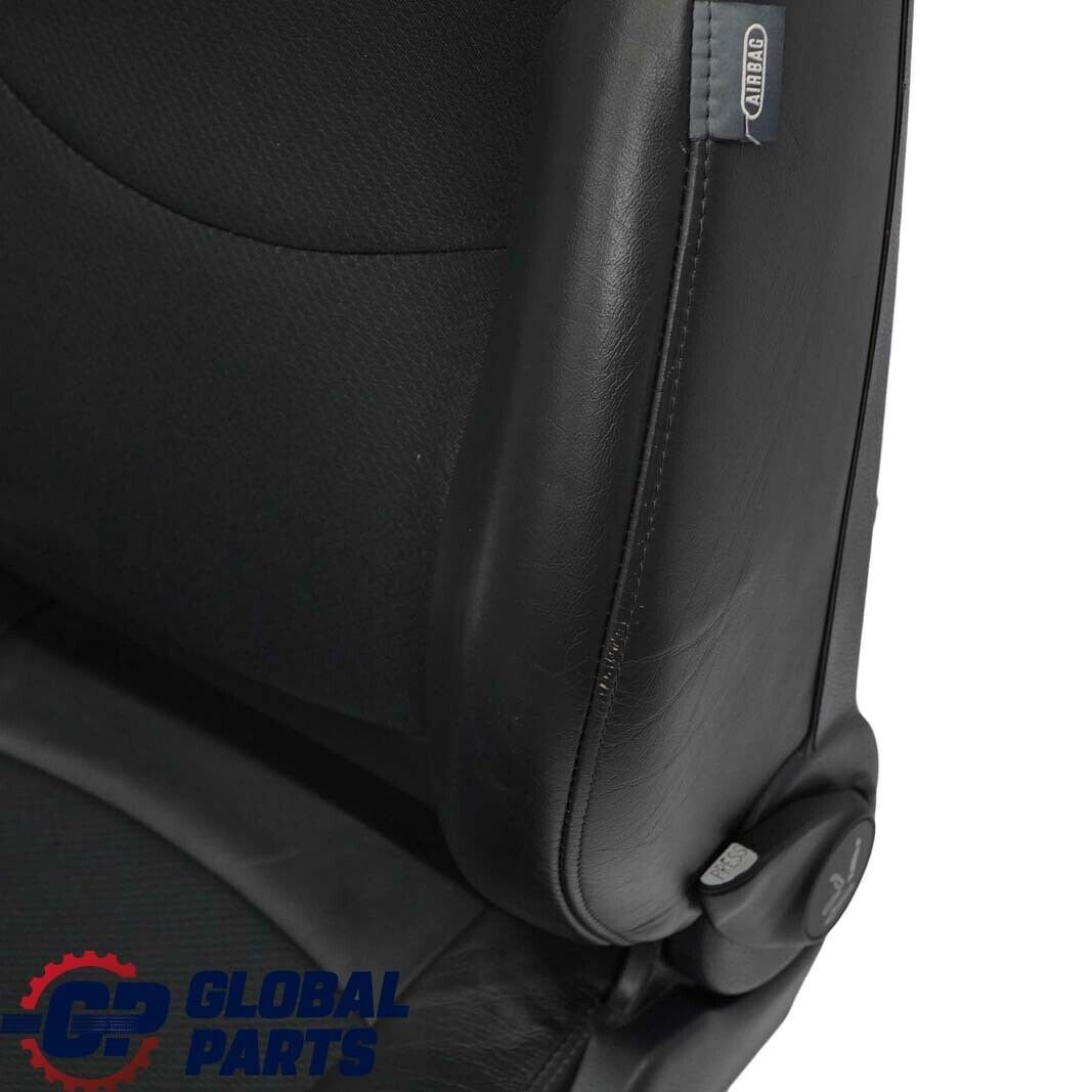 Mini Cooper One R50 Fabric / Leather Front Left N/S Cloth Sport Seat Black