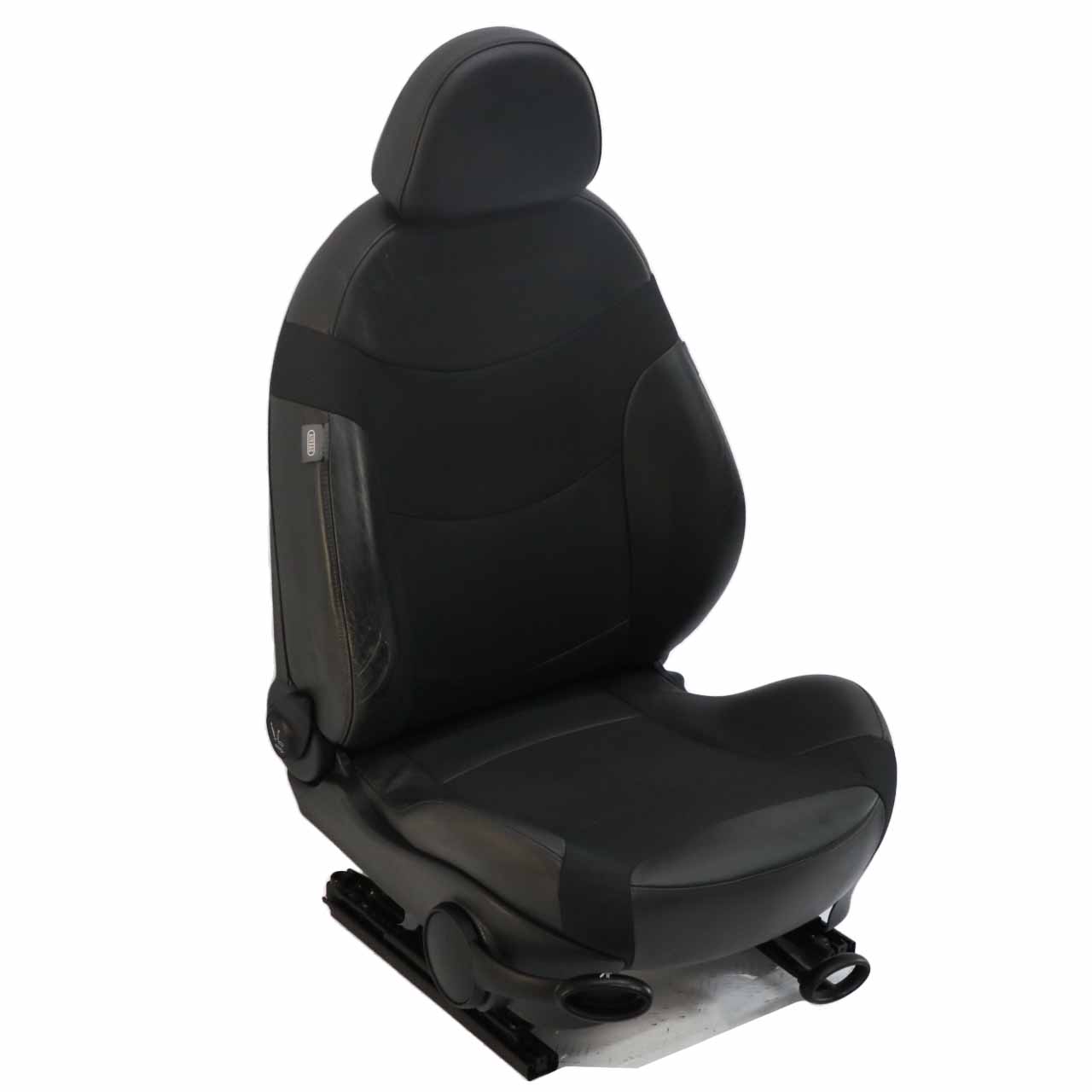 Mini Cooper R50 Fabric / Leather Front Right O/S Cloth Sport Seat Black