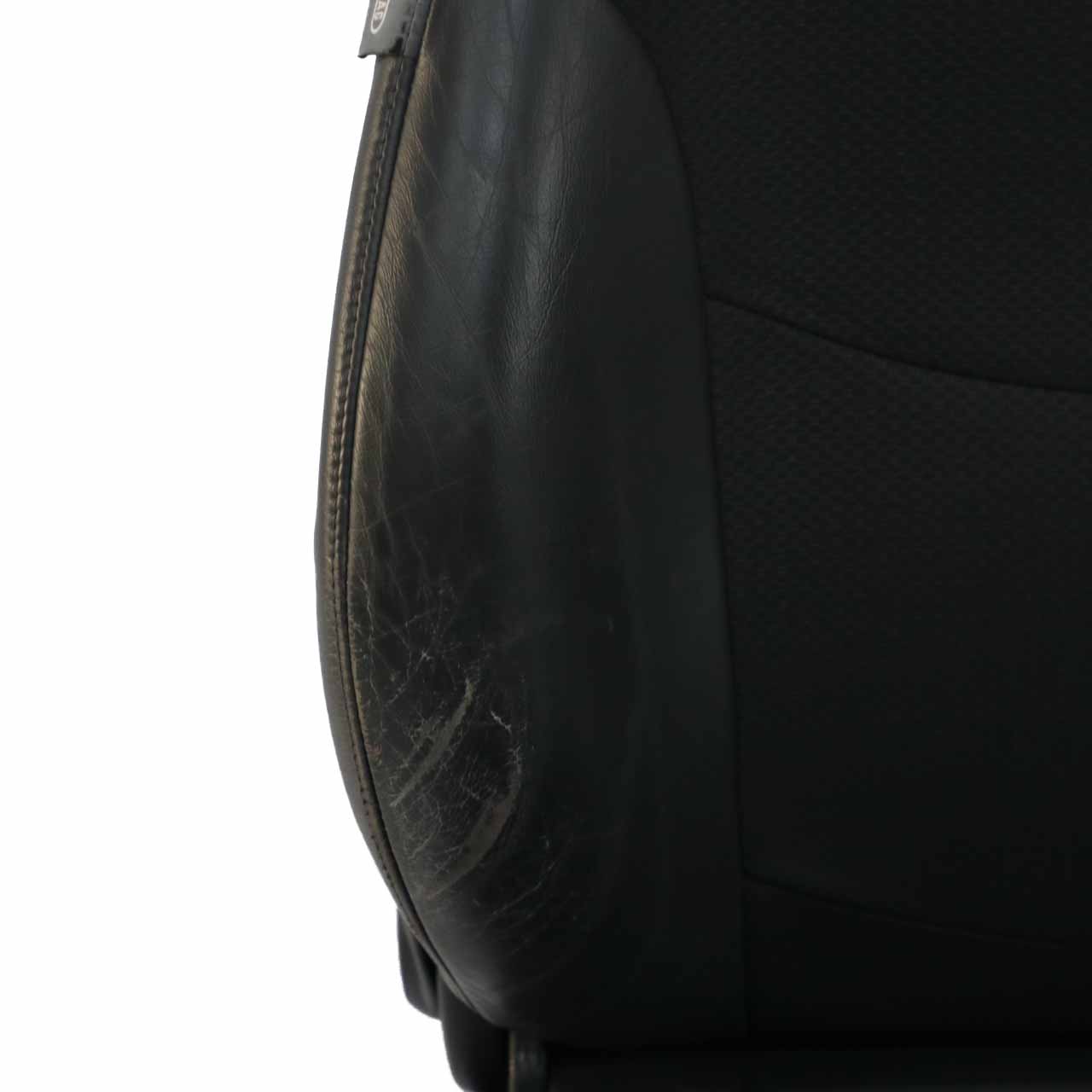 Mini Cooper R50 Fabric / Leather Front Right O/S Cloth Sport Seat Black