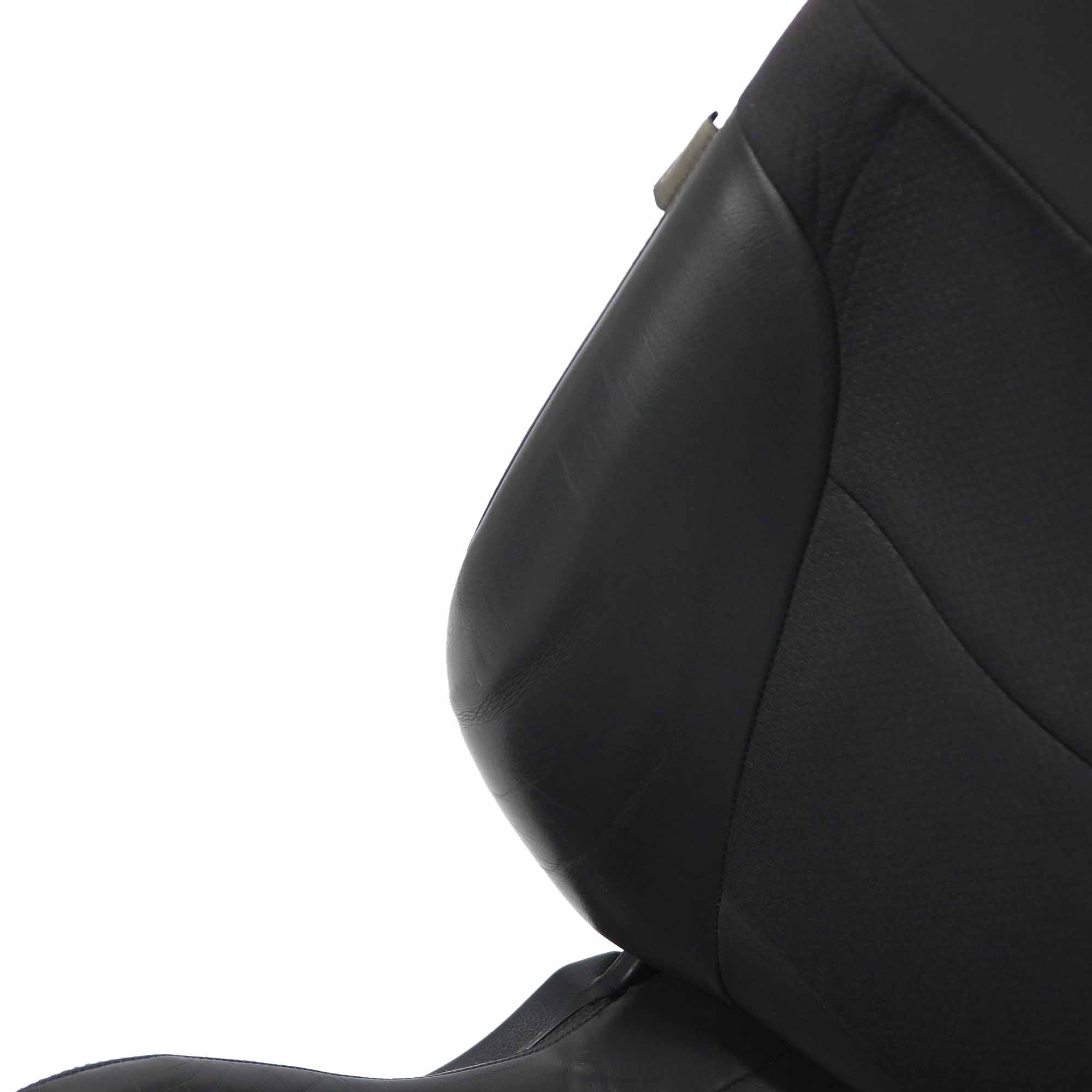 Front Sport Mini Cooper R50 Fabric / Leather Molette Right O/S Cloth Seat Black