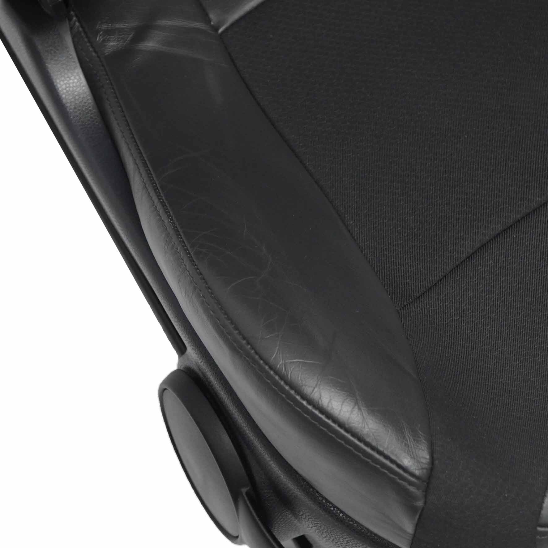 Front Sport Mini Cooper R50 Fabric / Leather Molette Right O/S Cloth Seat Black