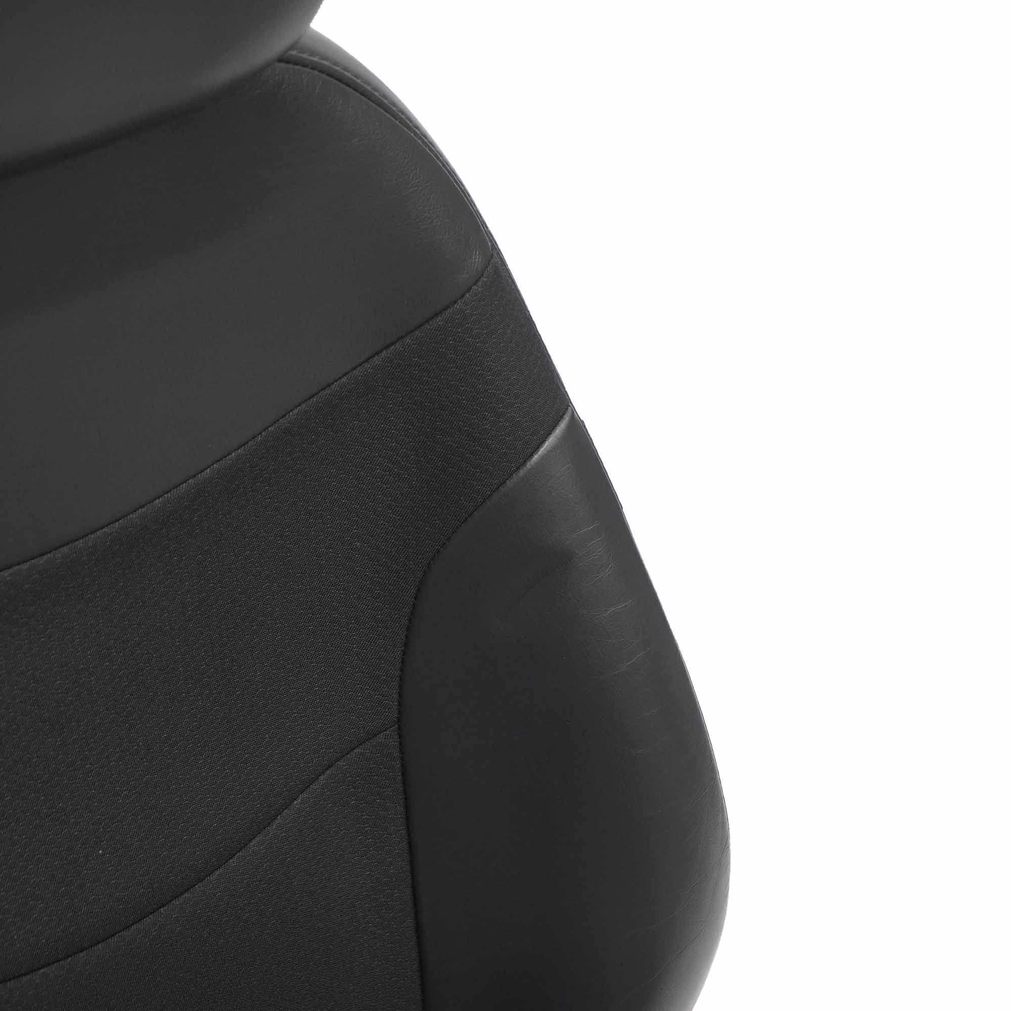 Front Sport Mini Cooper R50 Fabric / Leather Molette Right O/S Cloth Seat Black