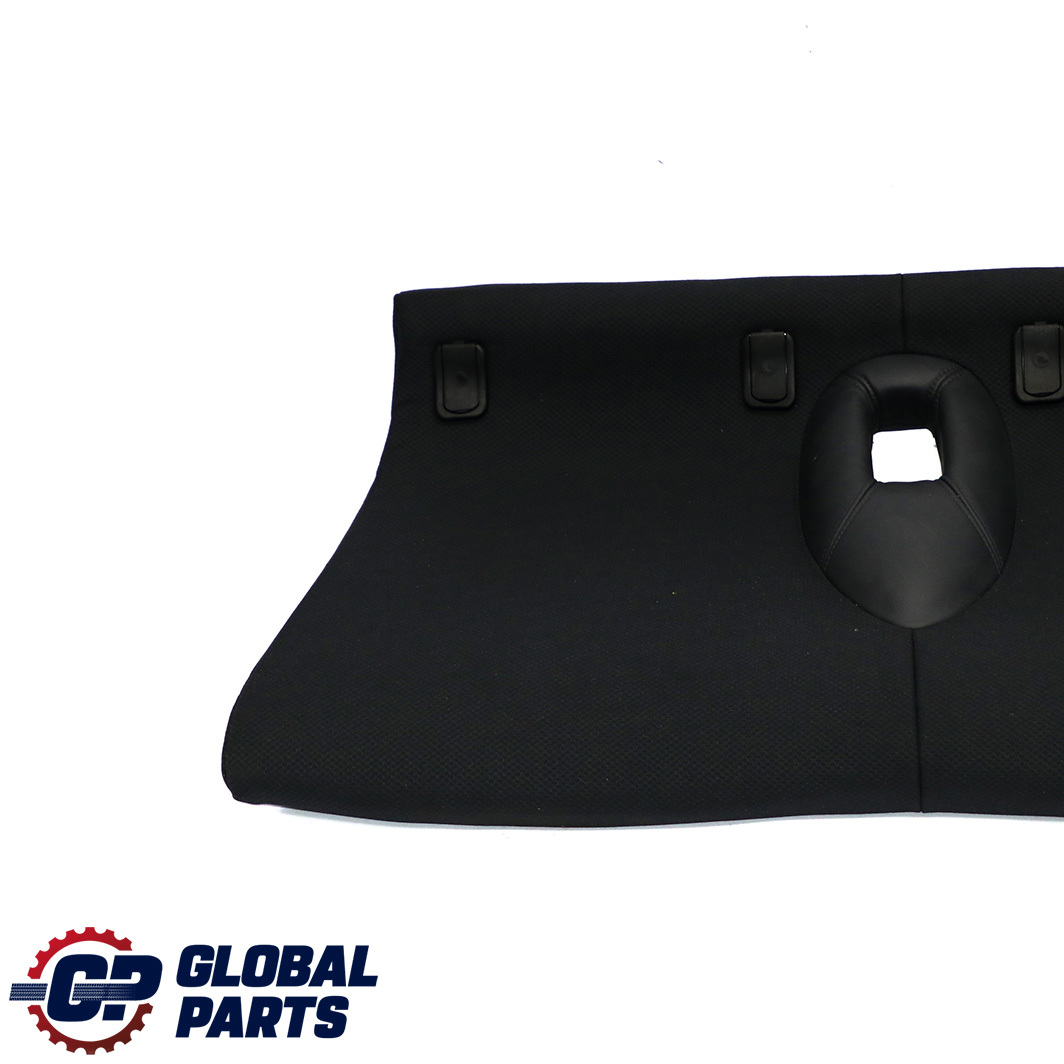 Mini Cooper R50 R53 Rear Seat Cloth Bench Couch Base Molette Panther Black