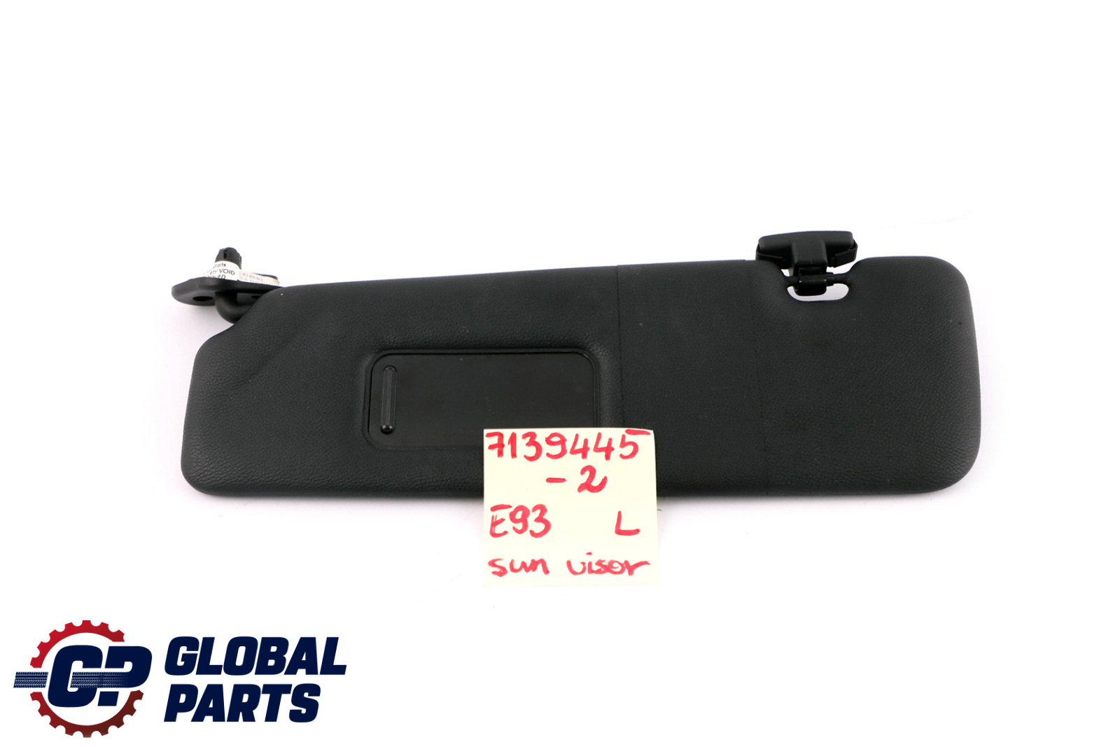 BMW 1 3 Series E88 E93 Sun Visor With Mirror Left N/S Black 6963409 7139445