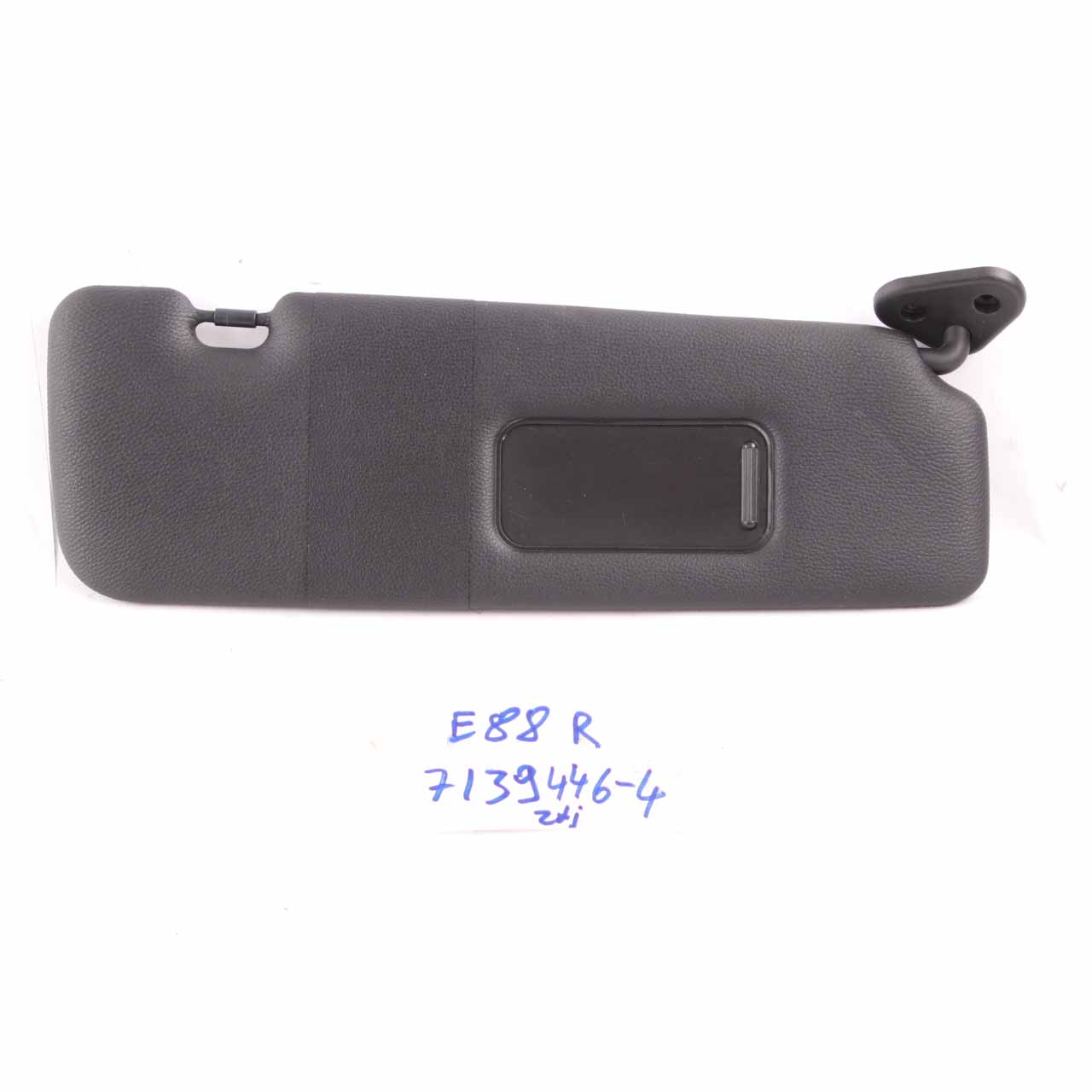 Sun Visor BMW E88 E93 Illuminated Mirror Right O/S Trim Panel Black 7139446