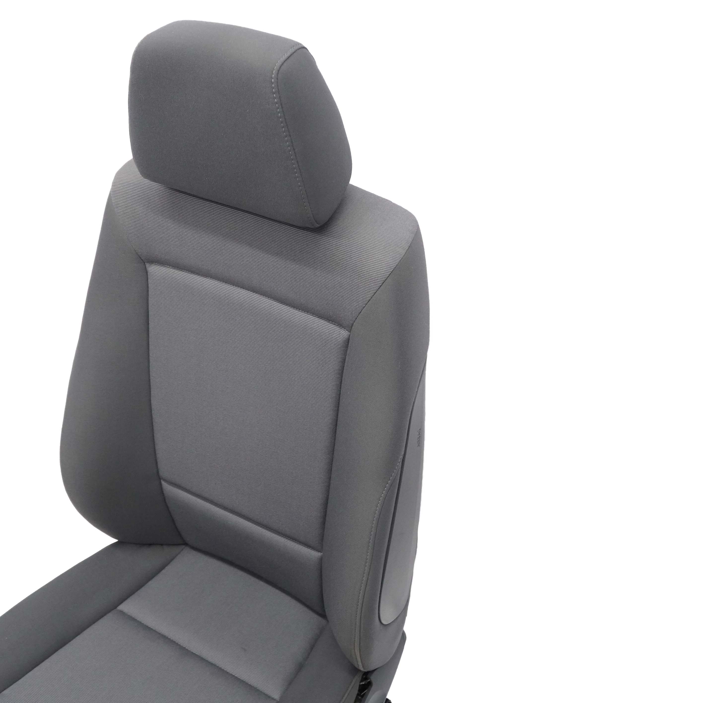 BMW E87 Fabric Front Left N/S Side Seat Cloth Alaskagrau Alaska Grey