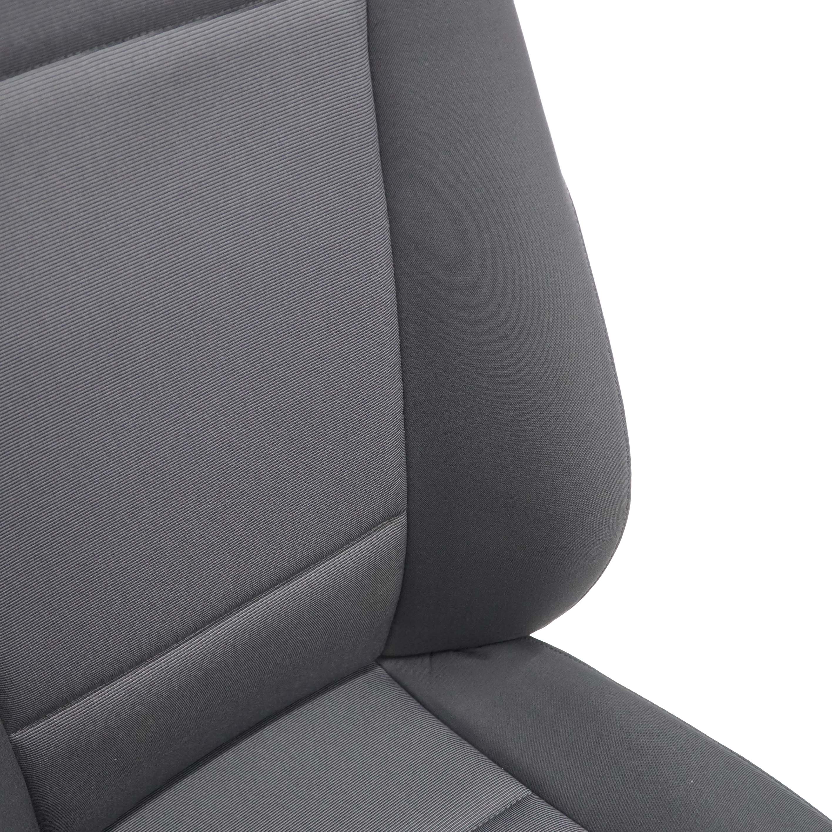 BMW 1 Series E87 Cloth Fabric Front Right O/S Seat Moire / Alaska Grau Grey