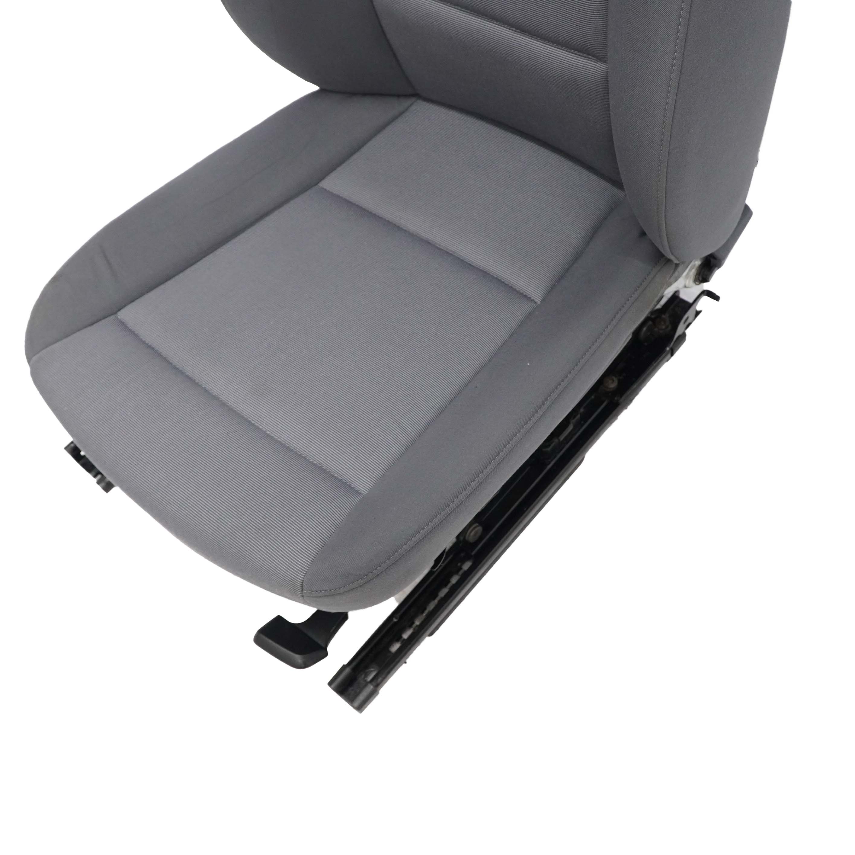 BMW 1 Series E87 Cloth Fabric Front Right O/S Seat Moire / Alaska Grau Grey