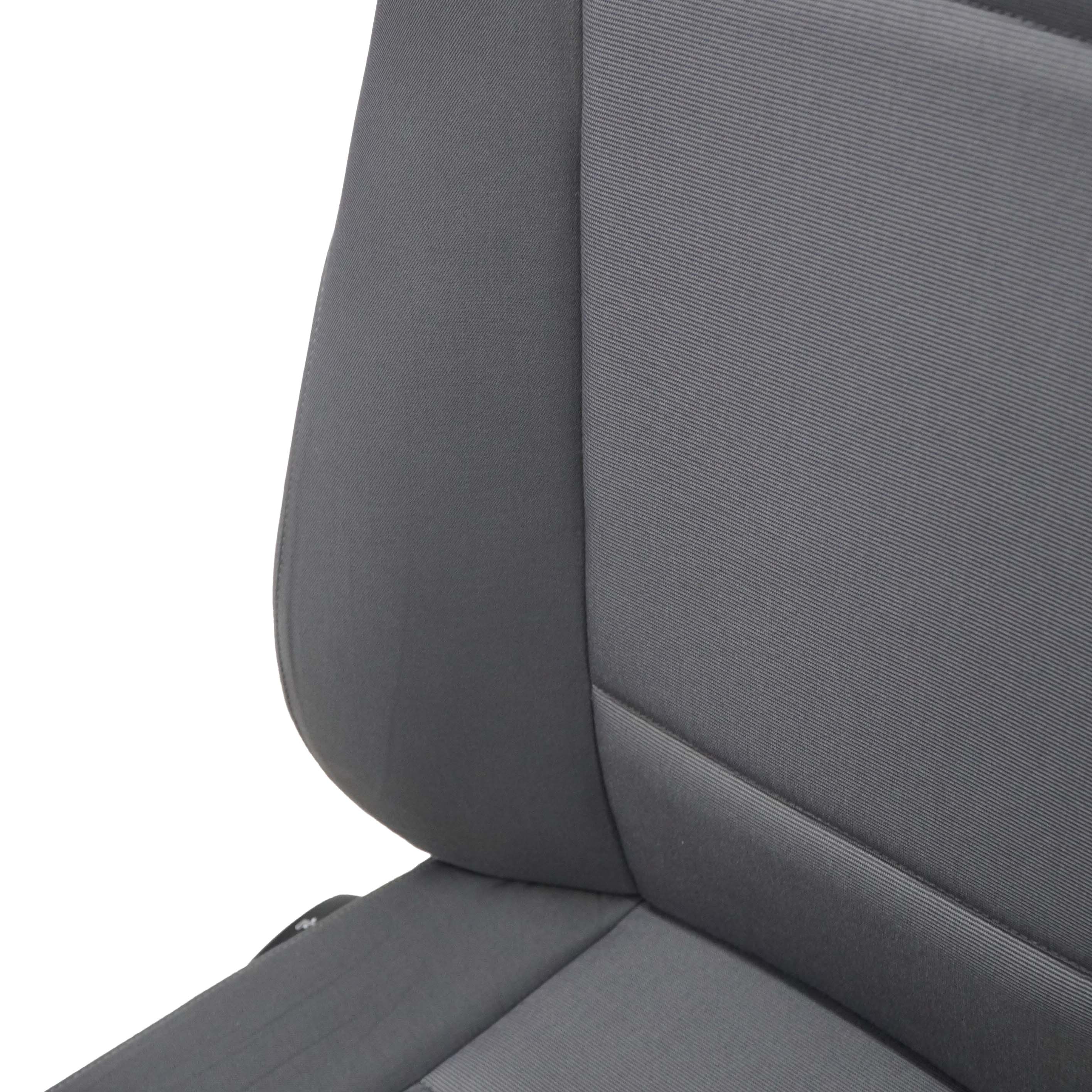 BMW 1 Series E87 Cloth Fabric Front Right O/S Seat Moire / Alaska Grau Grey