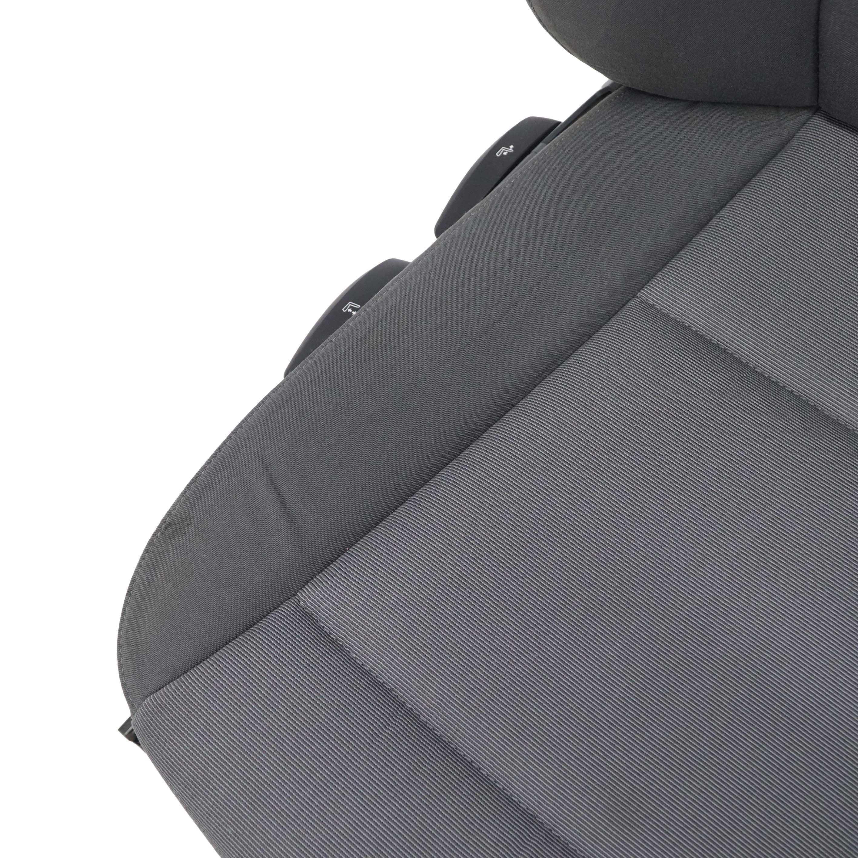 BMW 1 Series E87 Cloth Fabric Front Right O/S Seat Moire / Alaska Grau Grey