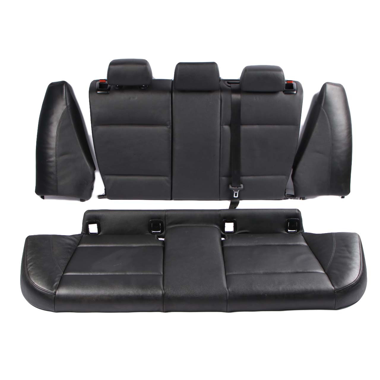 BMW E87 M Sport Black Leather Boston Set Interior Seats Seat Front Rear Seat