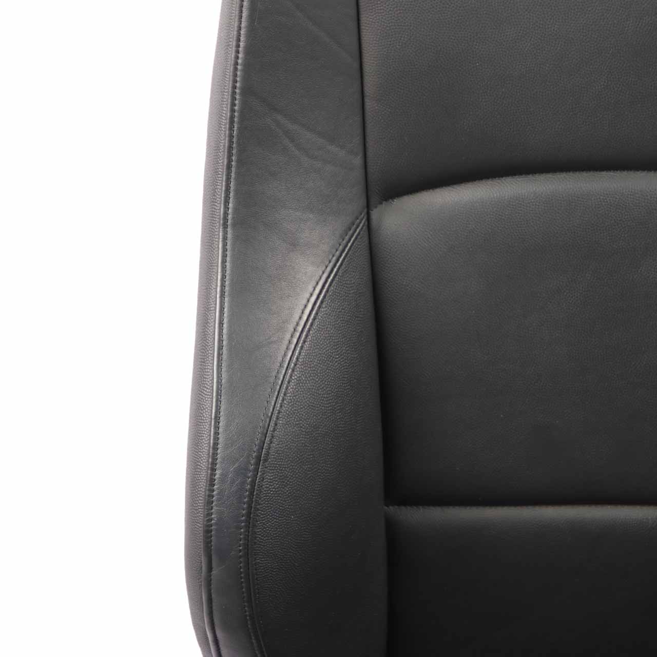 Front Seat BMW E87 M Sport Left N/S Black Leather Boston Black Interior