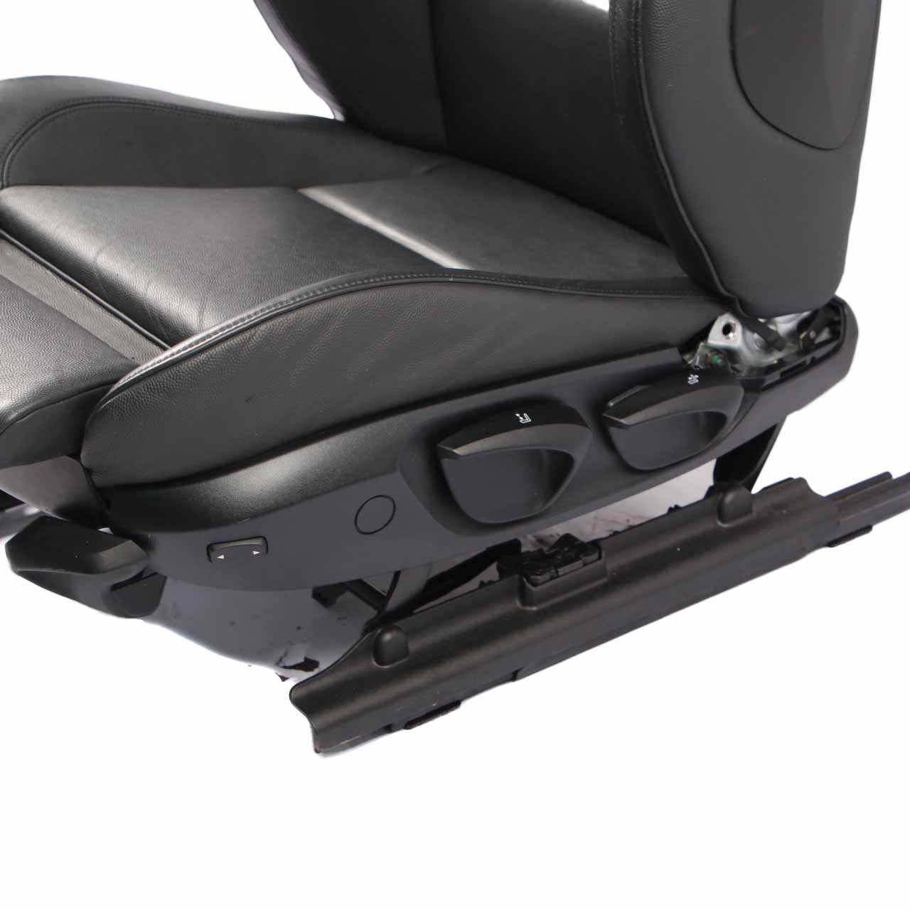 Front Seat BMW E87 M Sport Left N/S Black Leather Boston Black Interior