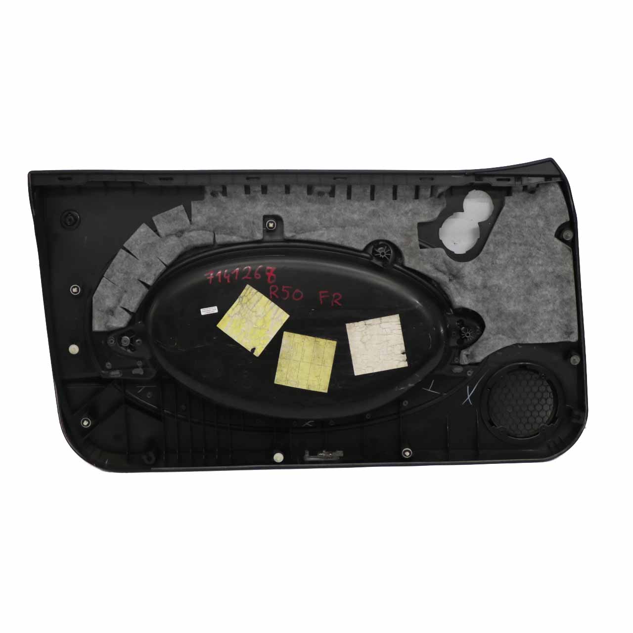 Door Card Mini R52 Front Right O/S Trim Panel Cover Dark Blue Decor Anthracite