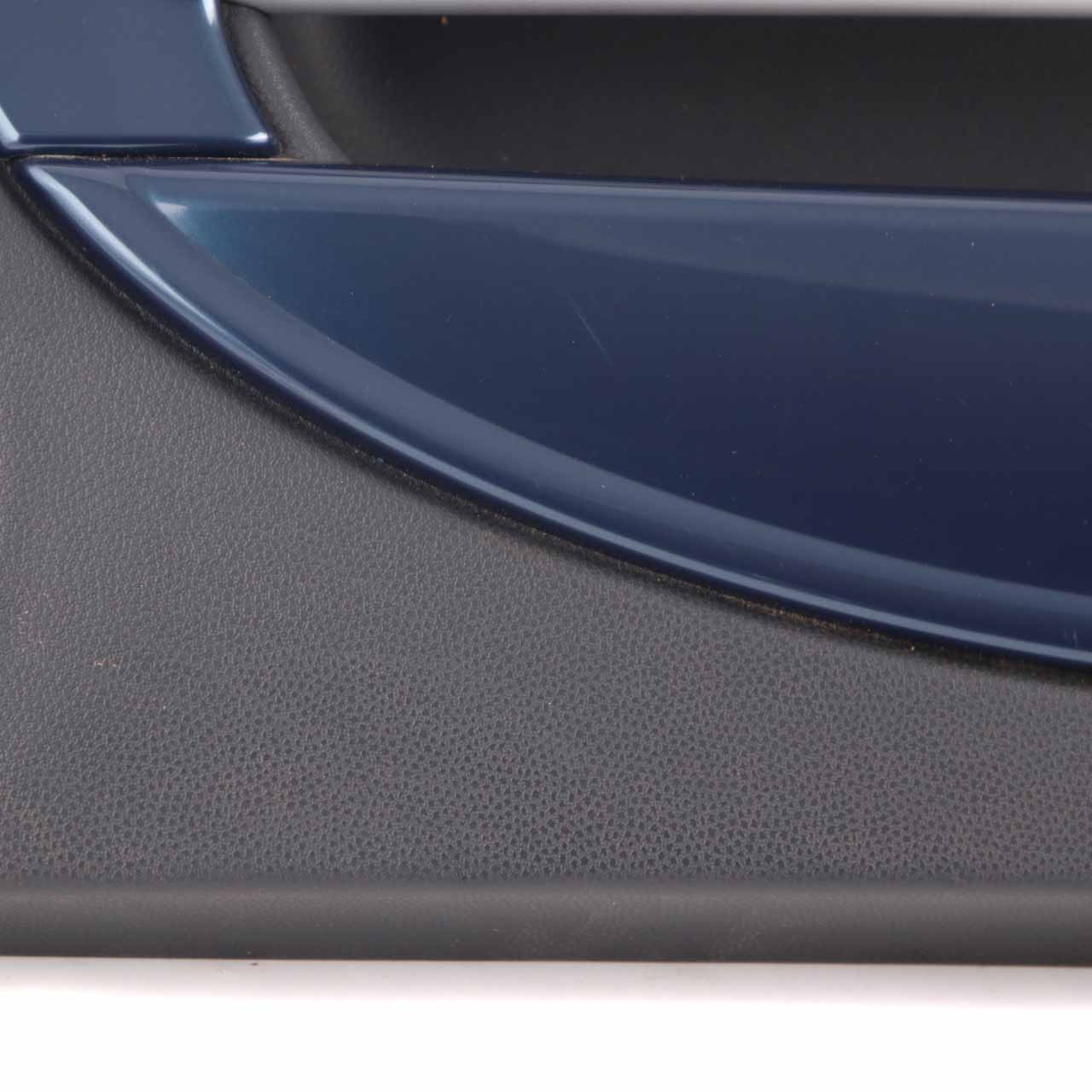 Door Card Trim Mini R50 R52 R53 Front Right O/S Side Panther Black Space Blue